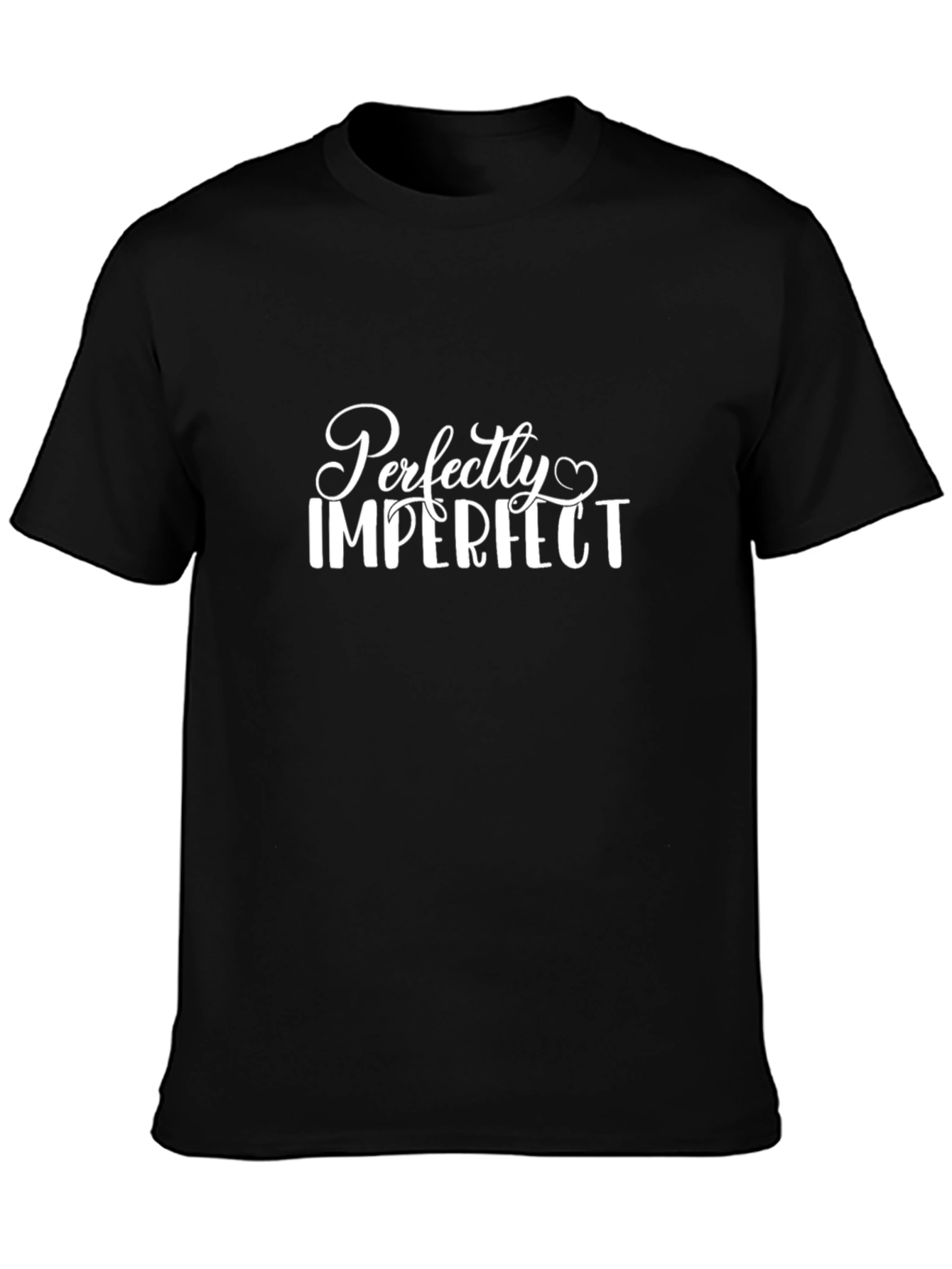 Perfectly Imperfect Graphic Tee - Soft Cotton Blend