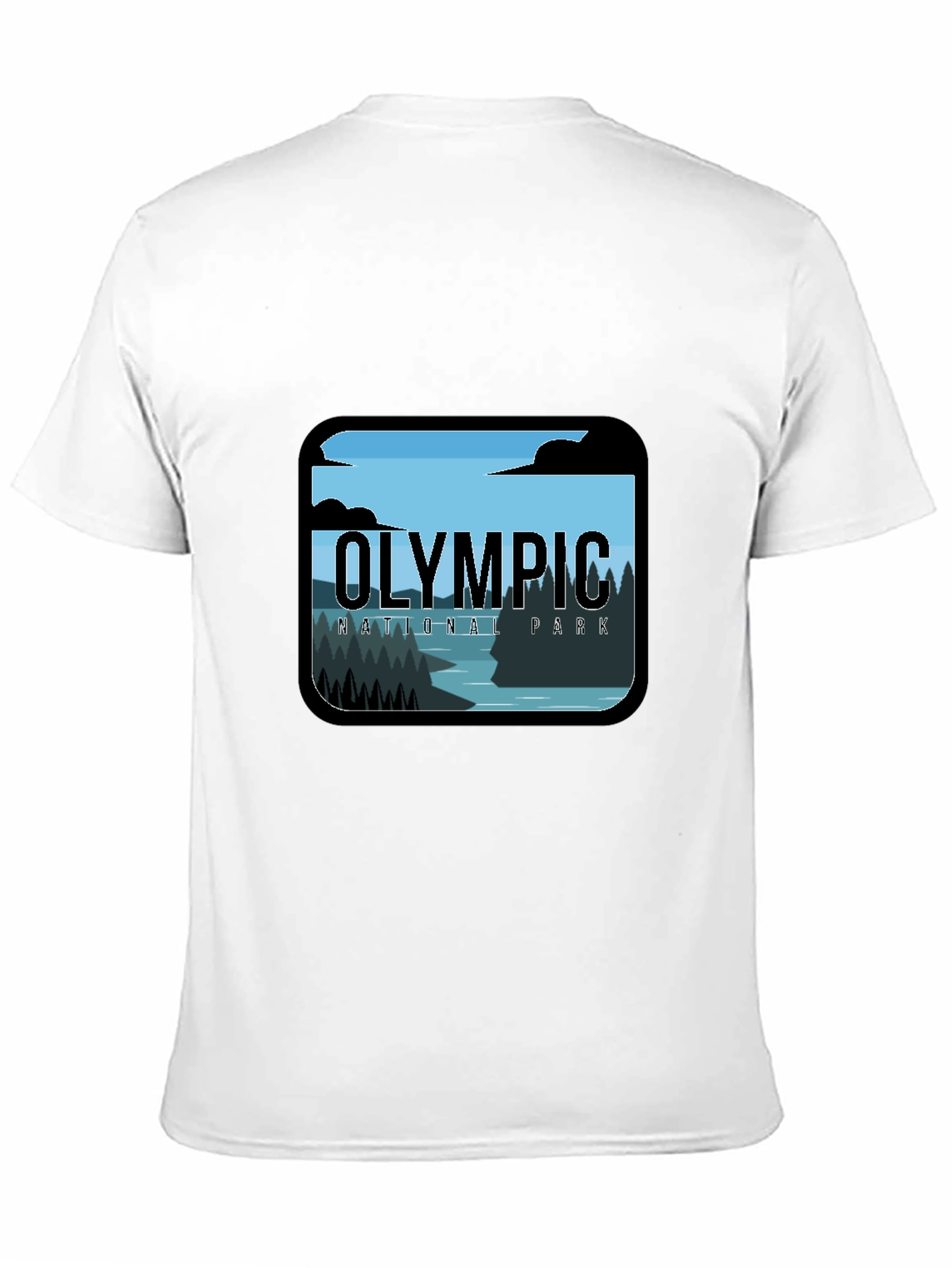 Olympic National Park Graphic Tee - Black
