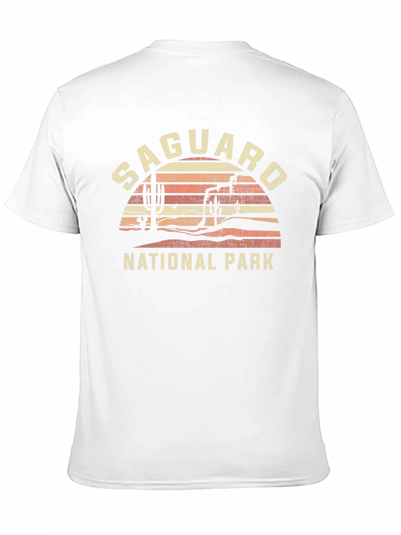Saguaro National Park Graphic Tee - Retro Desert Style