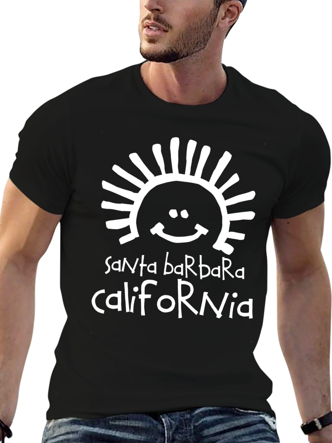 Santa Barbara California Graphic T-Shirt