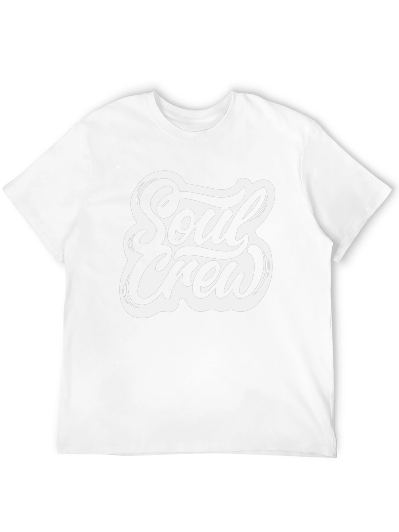 Soul Crew Graphic T-Shirt - Black Casual Tee