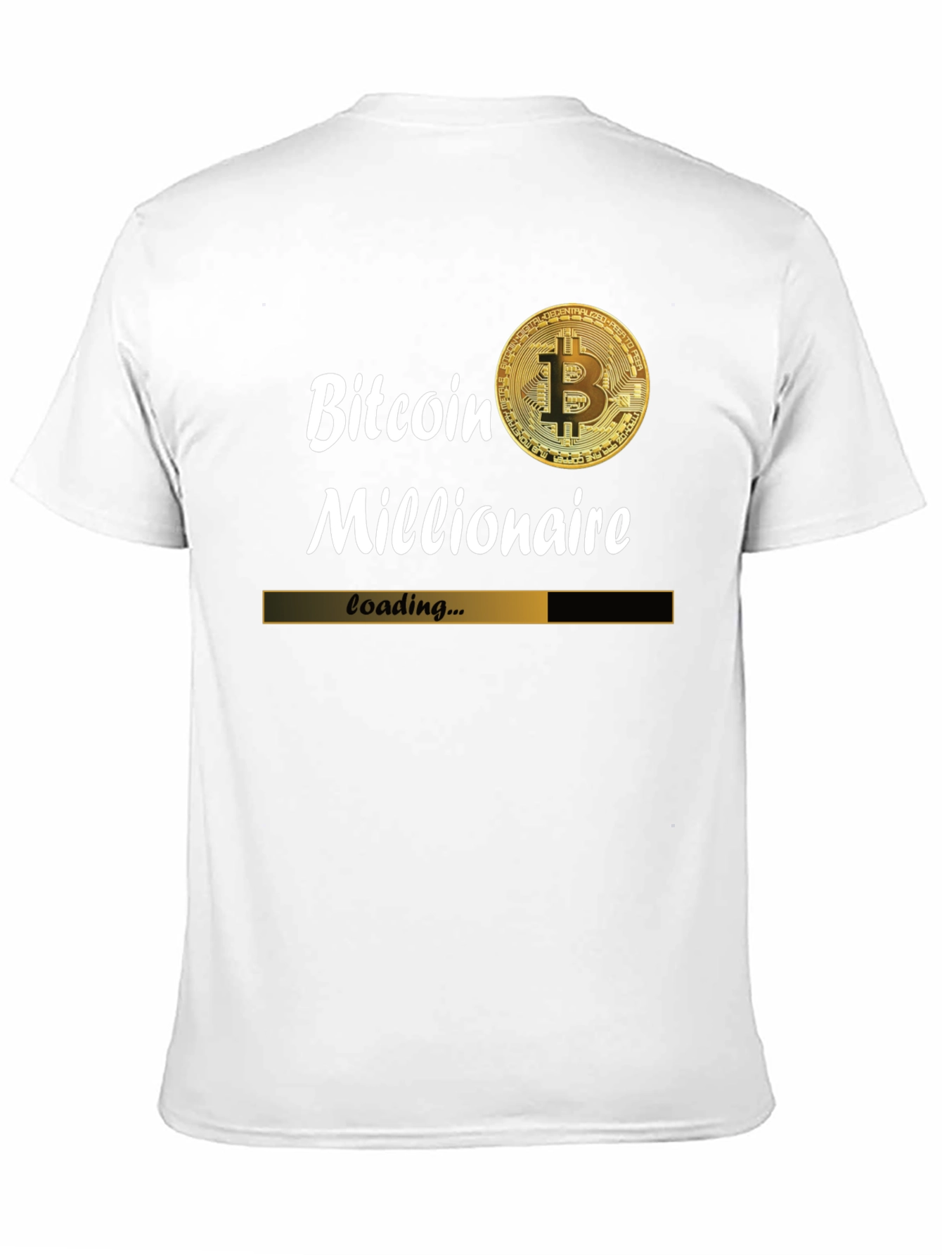 Bitcoin Millionaire Loading T-Shirt