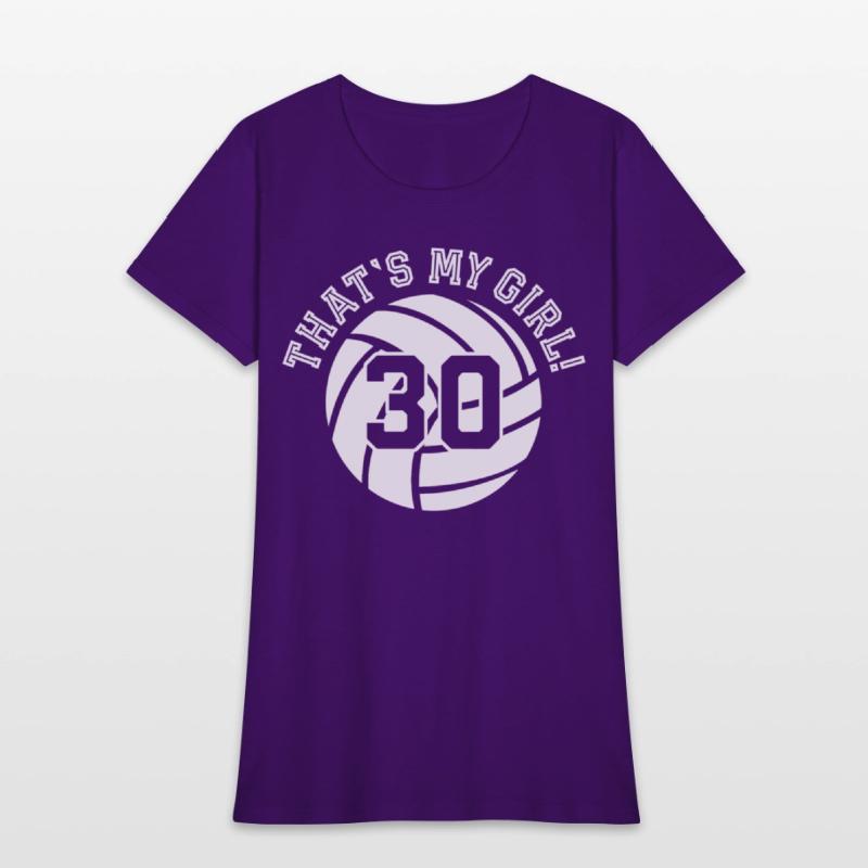 30 Volleyball Player That'S My Cheer Mom Dad Team