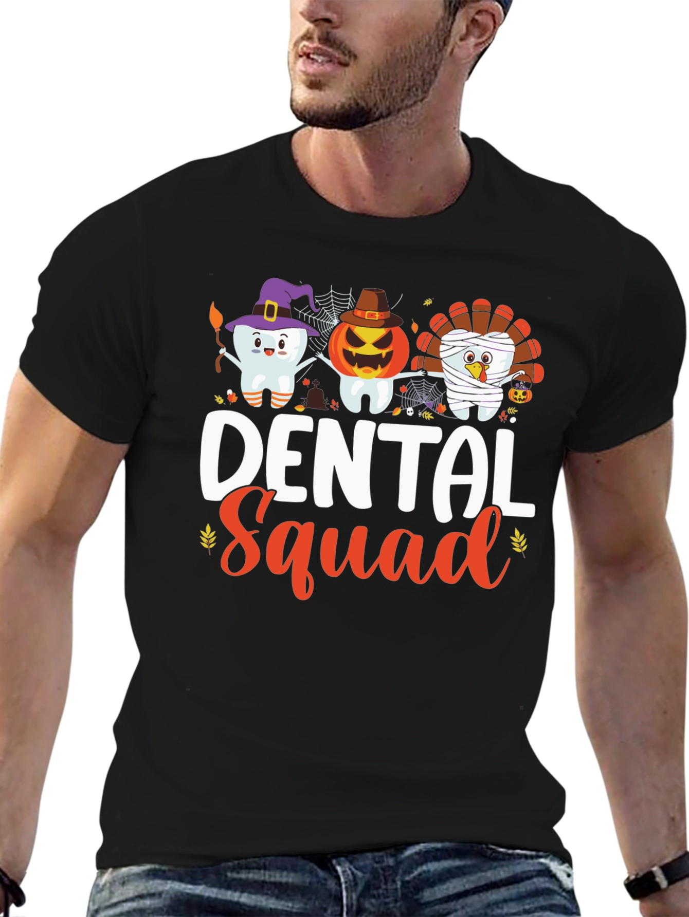 Dental Squad Halloween T-Shirt Funny Dentist Tee