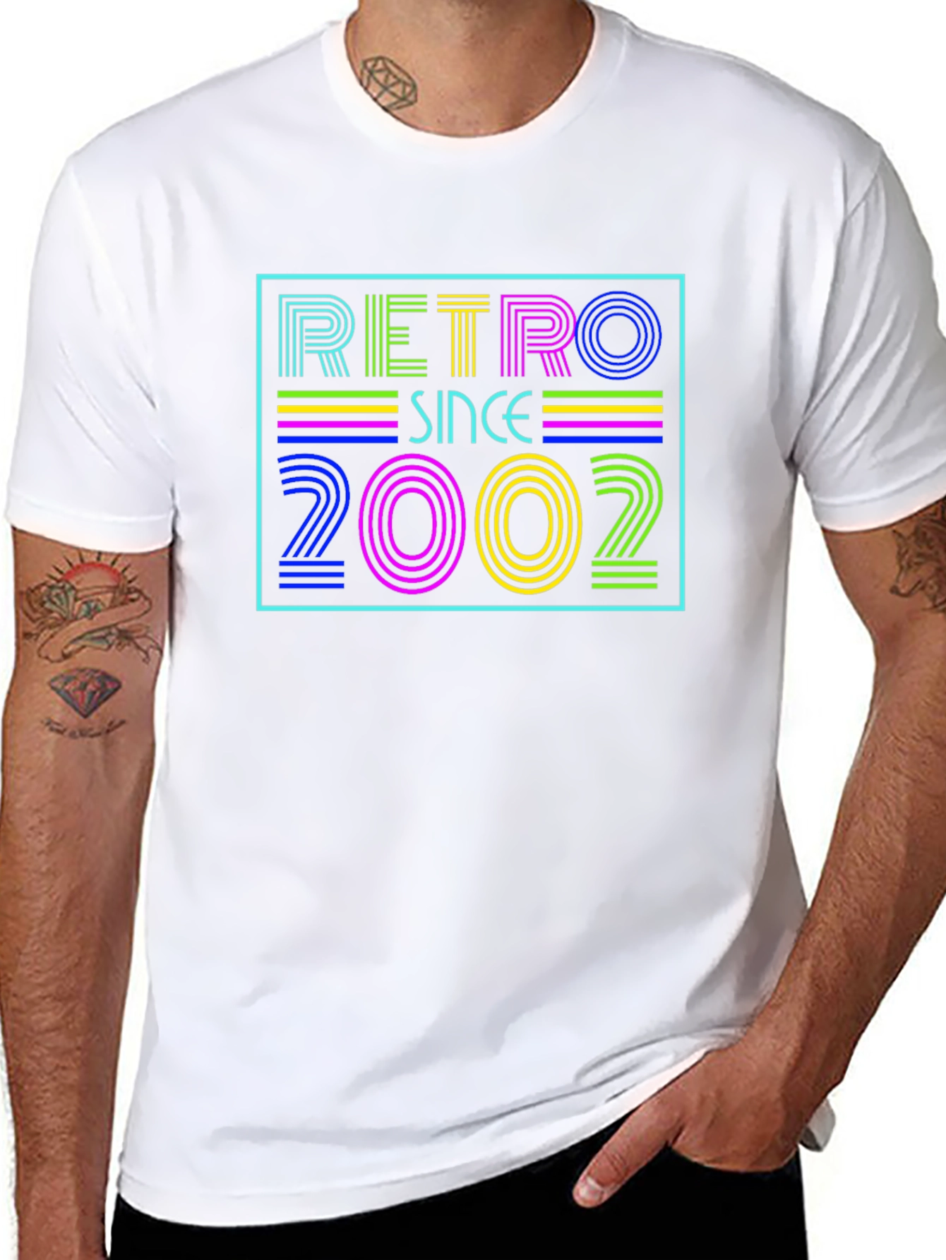 Retro Since 2002 Graphic T-Shirt