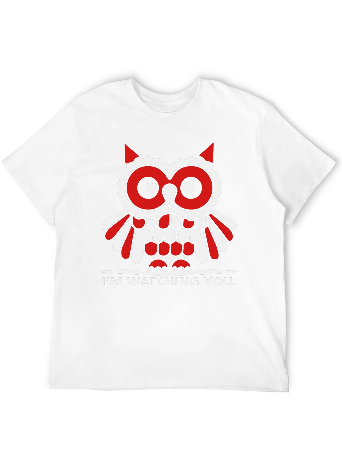 Owl Im Watching You Graphic Tee
