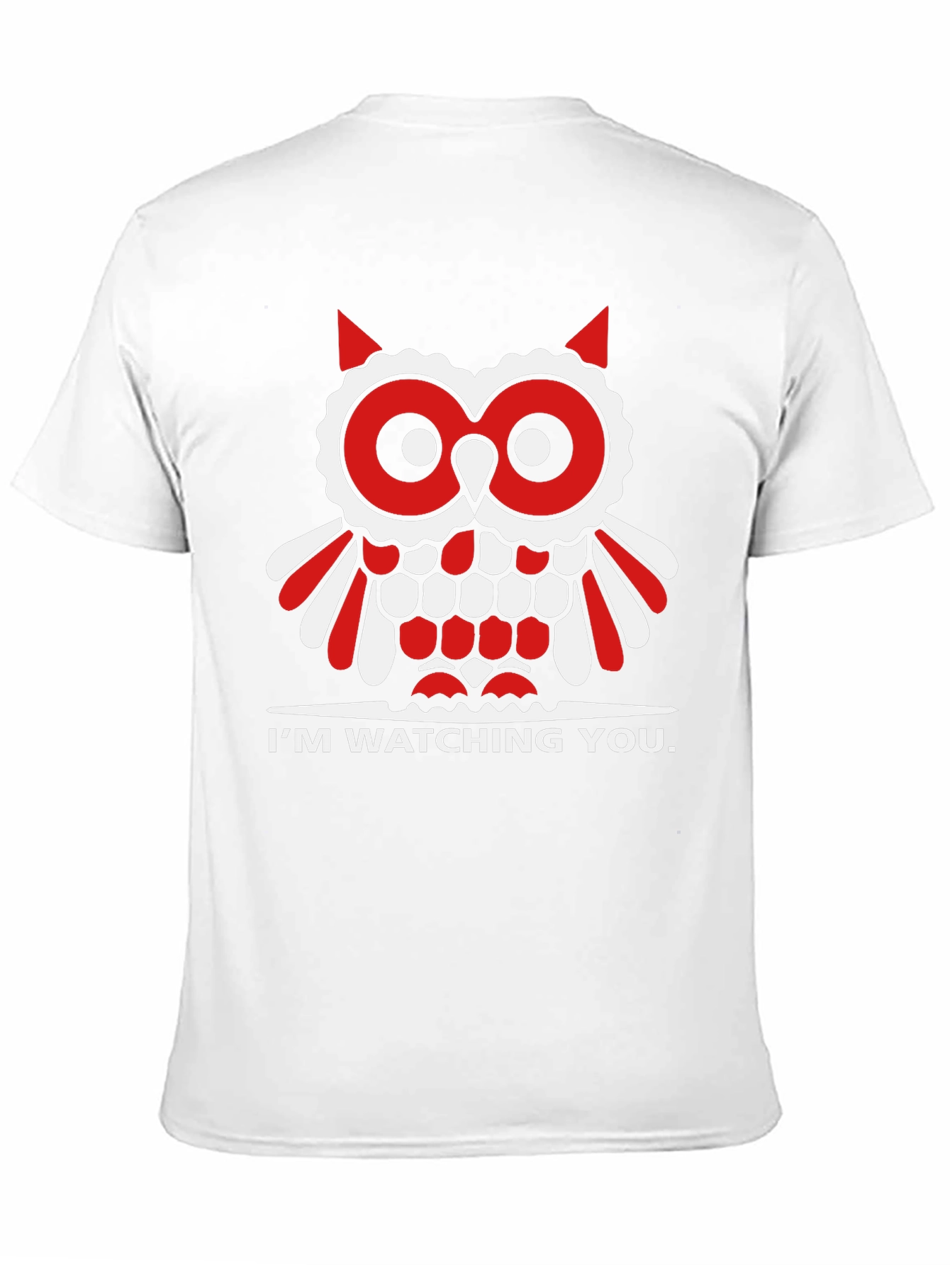 Owl Im Watching You Graphic Tee