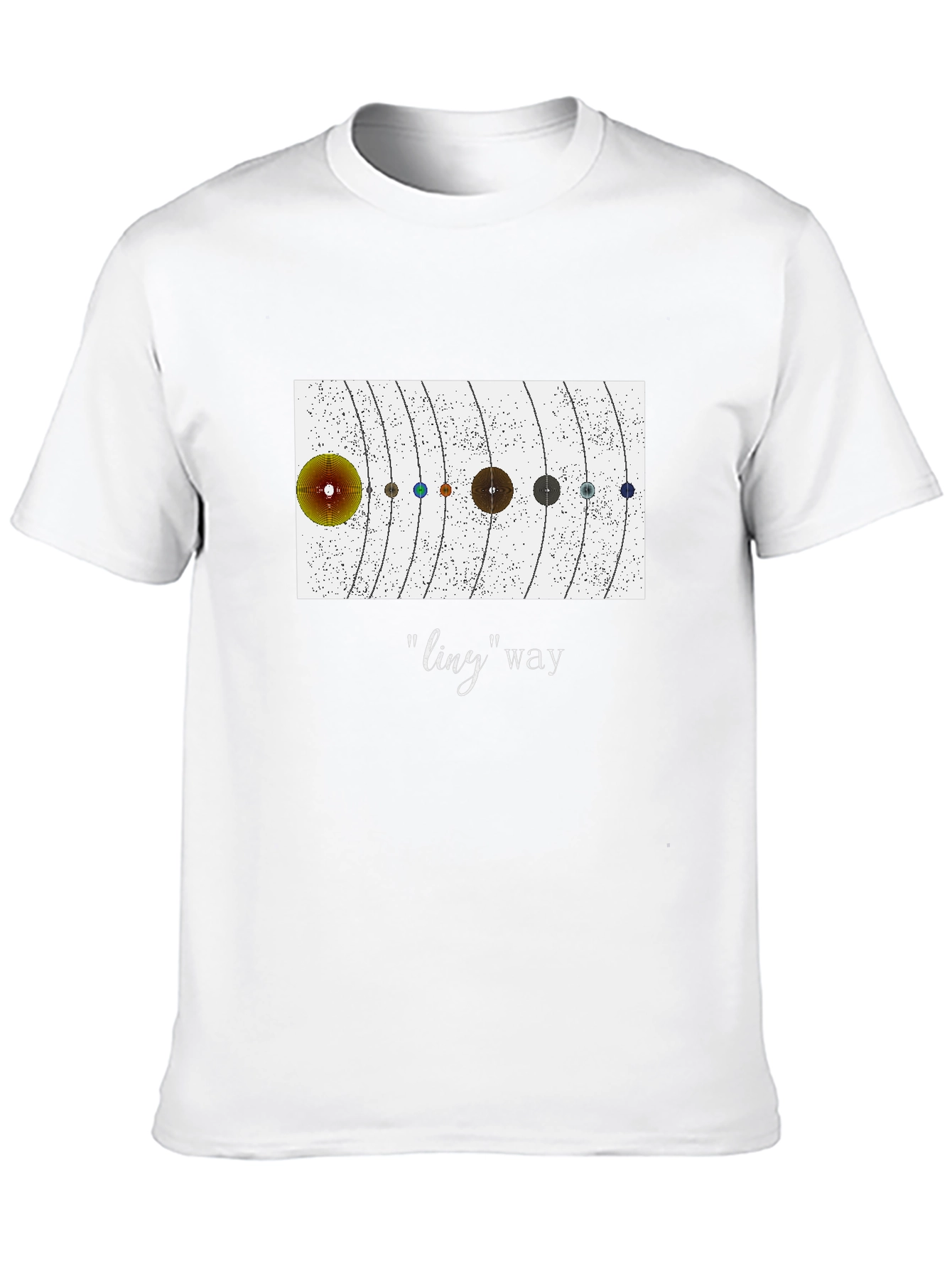Planetary System Graphic Tee - ling Way Design