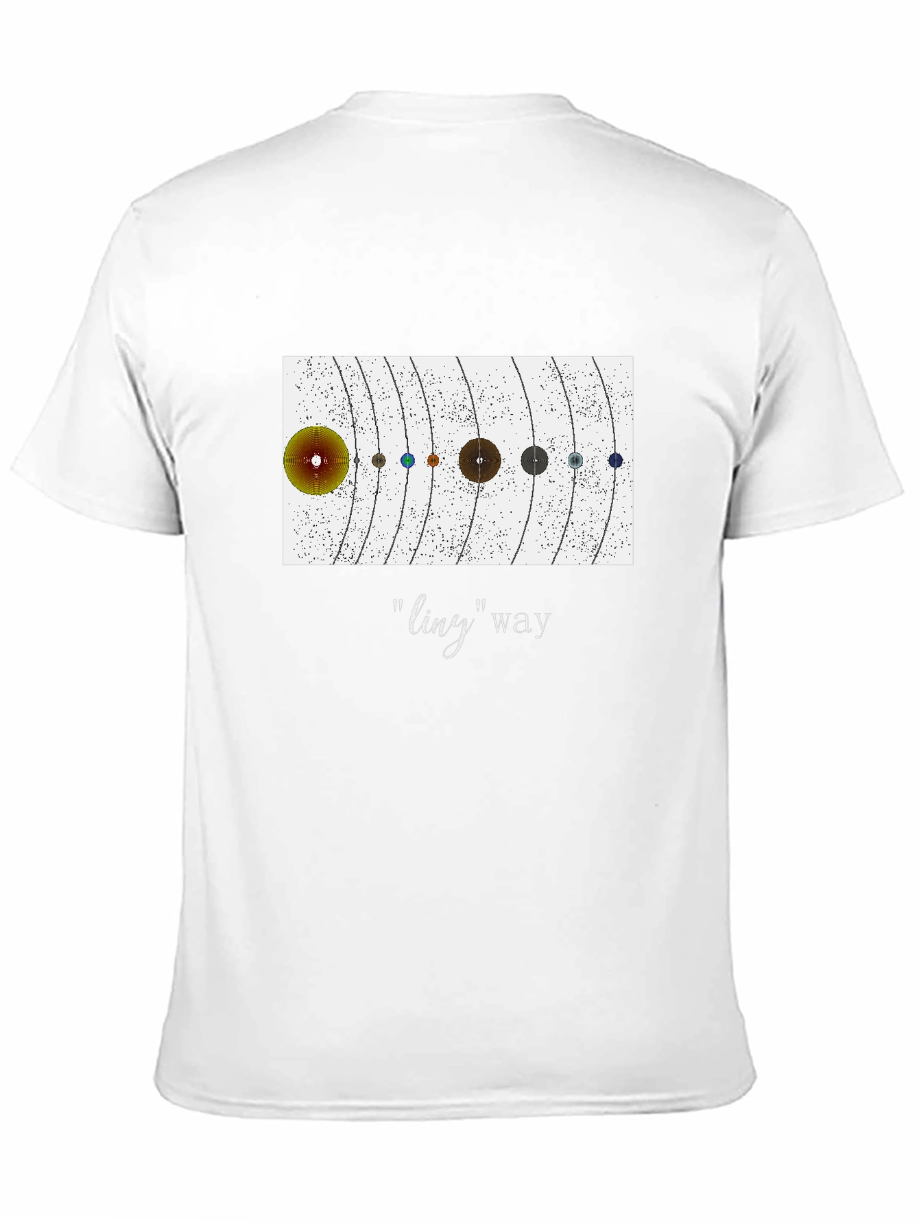 Planetary System Graphic Tee - ling Way Design