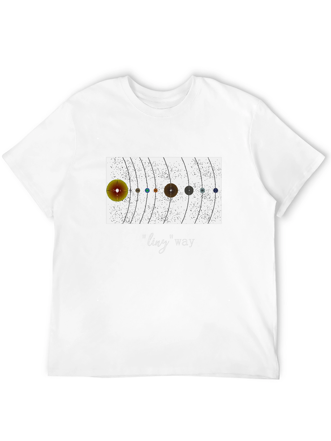 Planetary System Graphic Tee - ling Way Design
