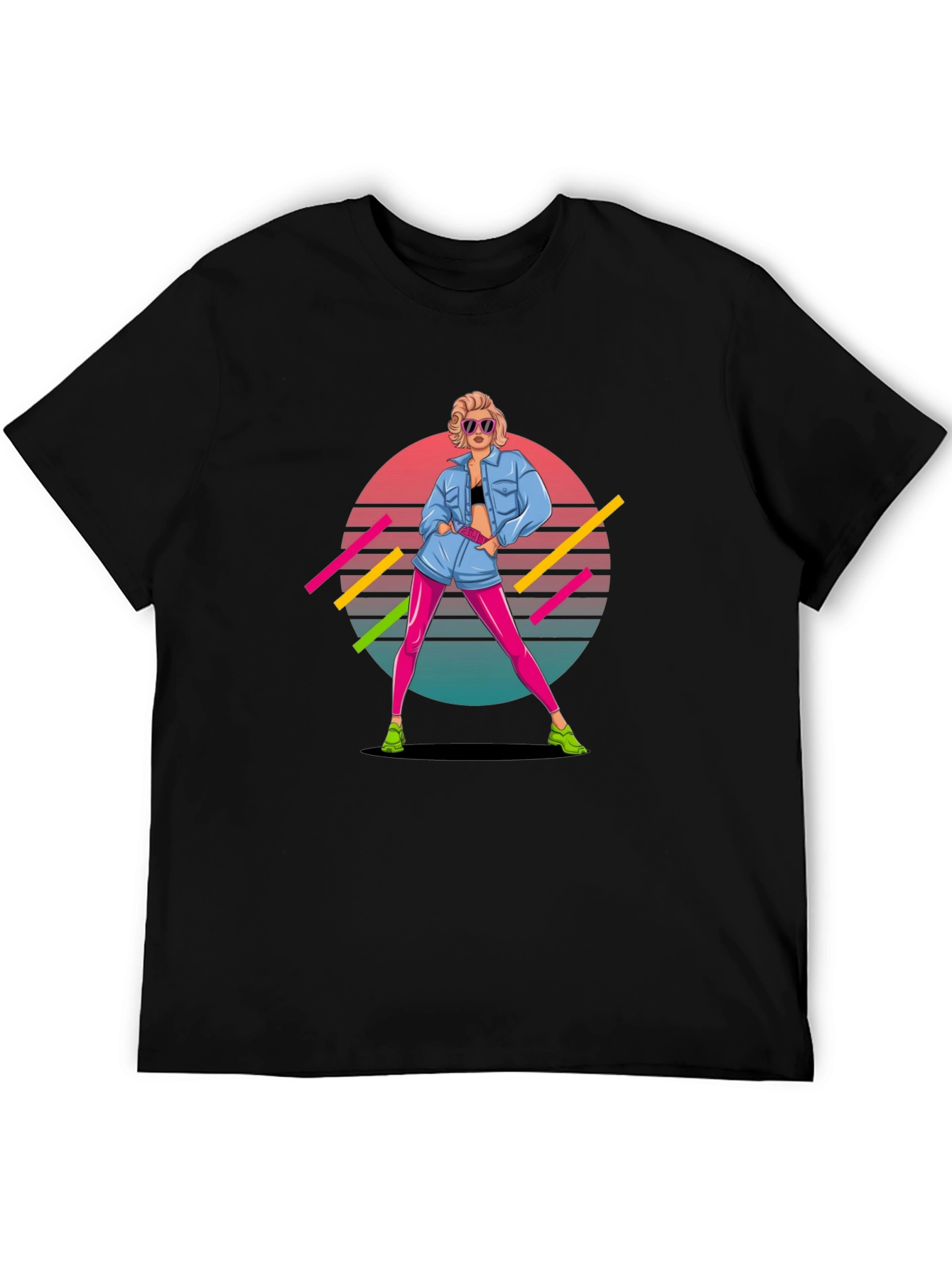 Retro 80s Graphic Tee - Pop Culture Style