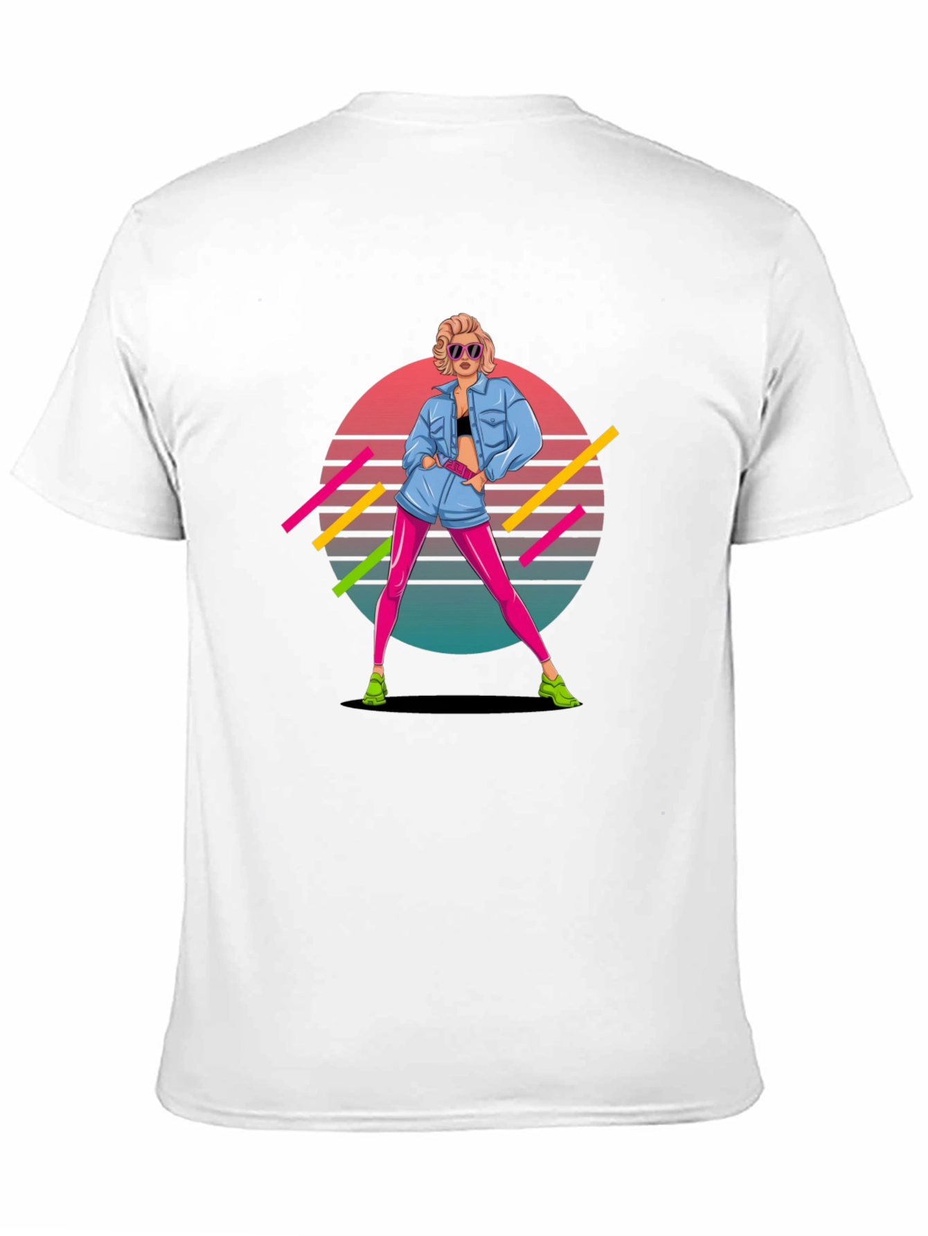 Retro 80s Graphic Tee - Pop Culture Style