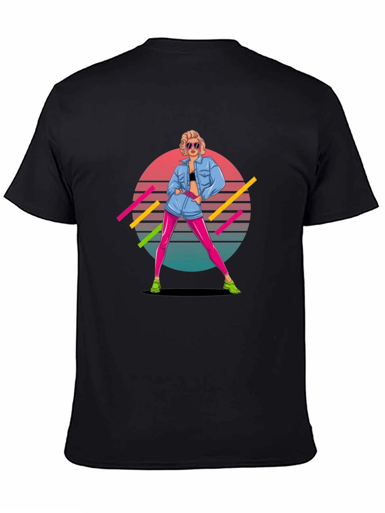 Retro 80s Graphic Tee - Pop Culture Style