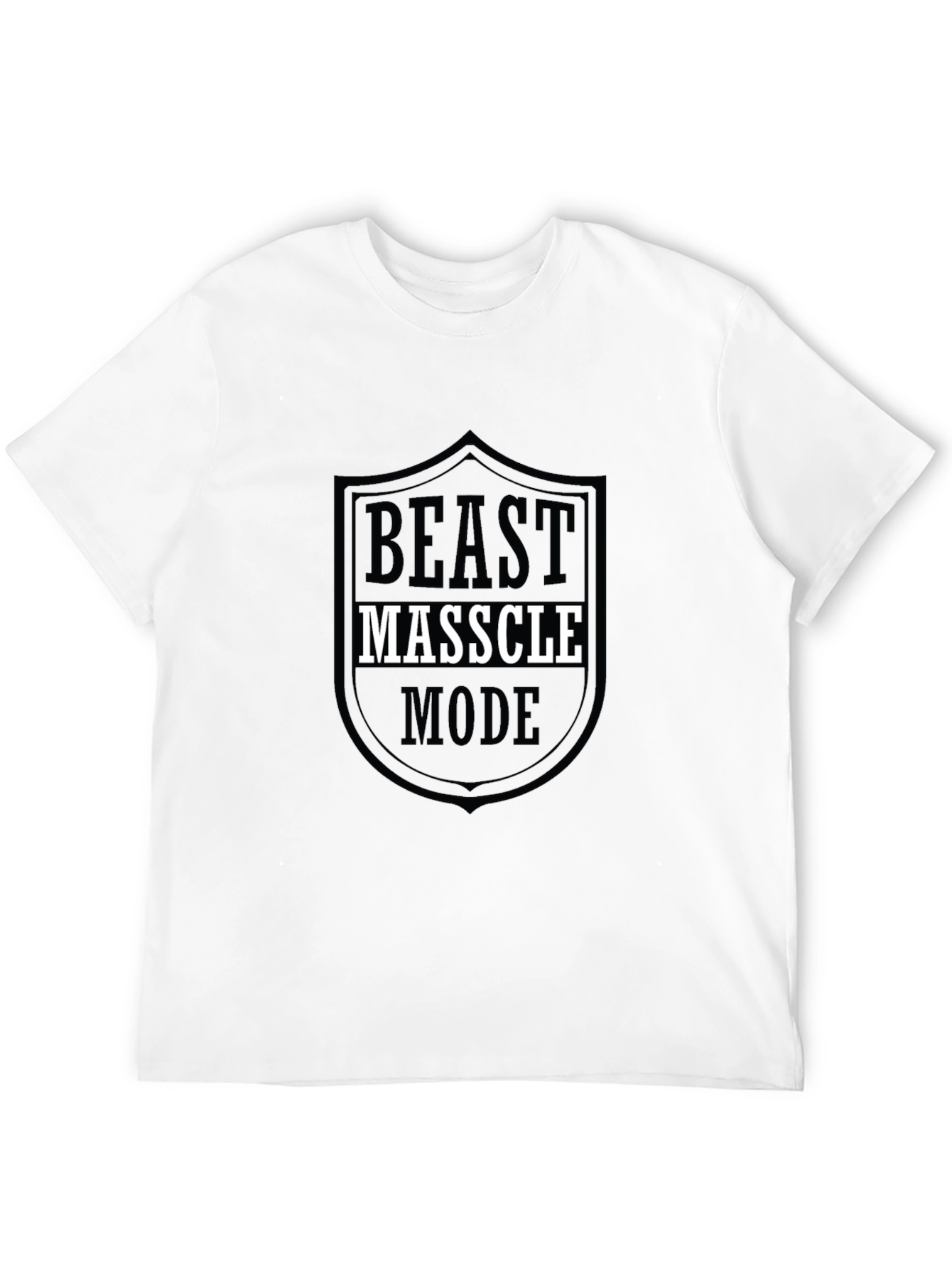 Beast Masscle Mode T-Shirt | Gym Motivation