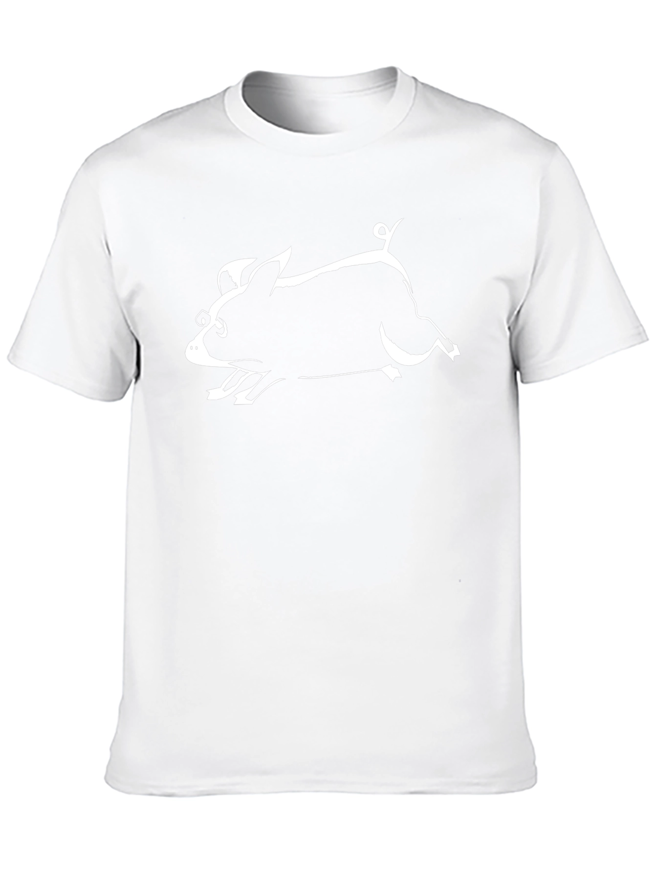 Black Pig T-Shirt - Funny Animal Tee