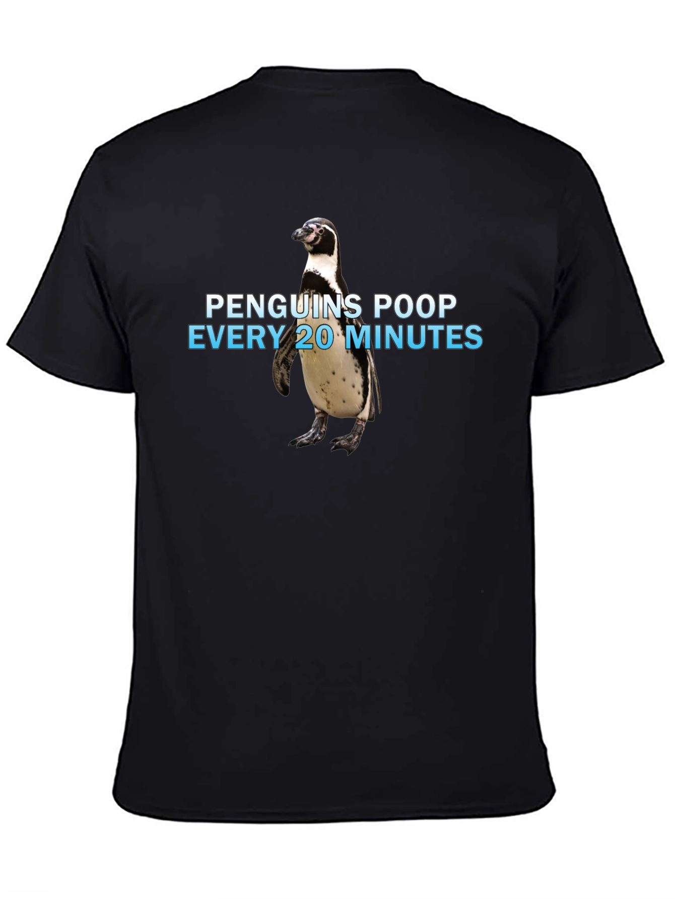 Penguin Poop T-Shirt - Funny Animal Fact Tee