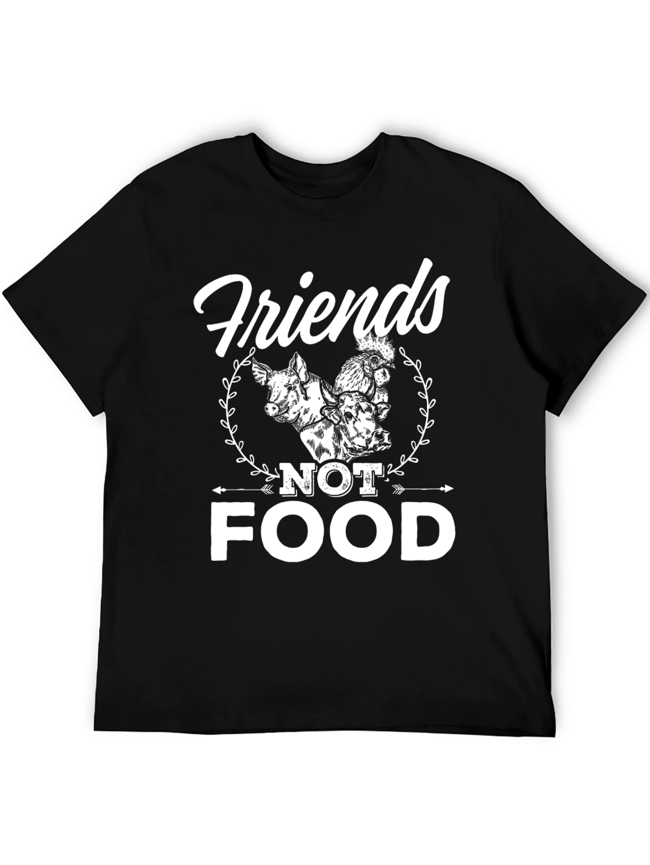 Friends Not Food Vegan T-Shirt