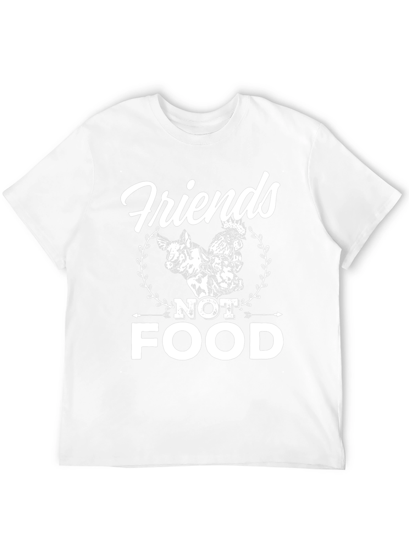 Friends Not Food Vegan T-Shirt