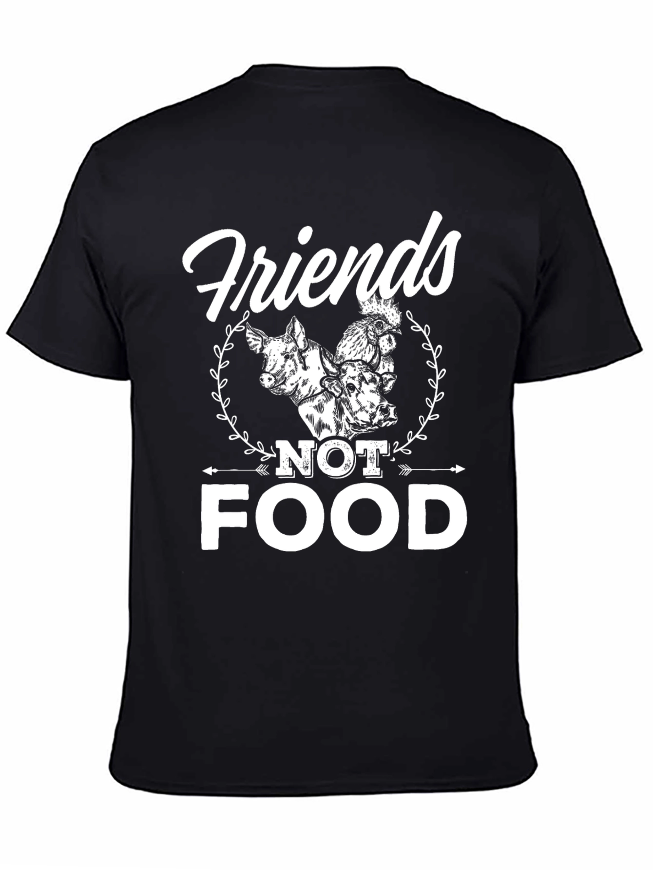Friends Not Food Vegan T-Shirt