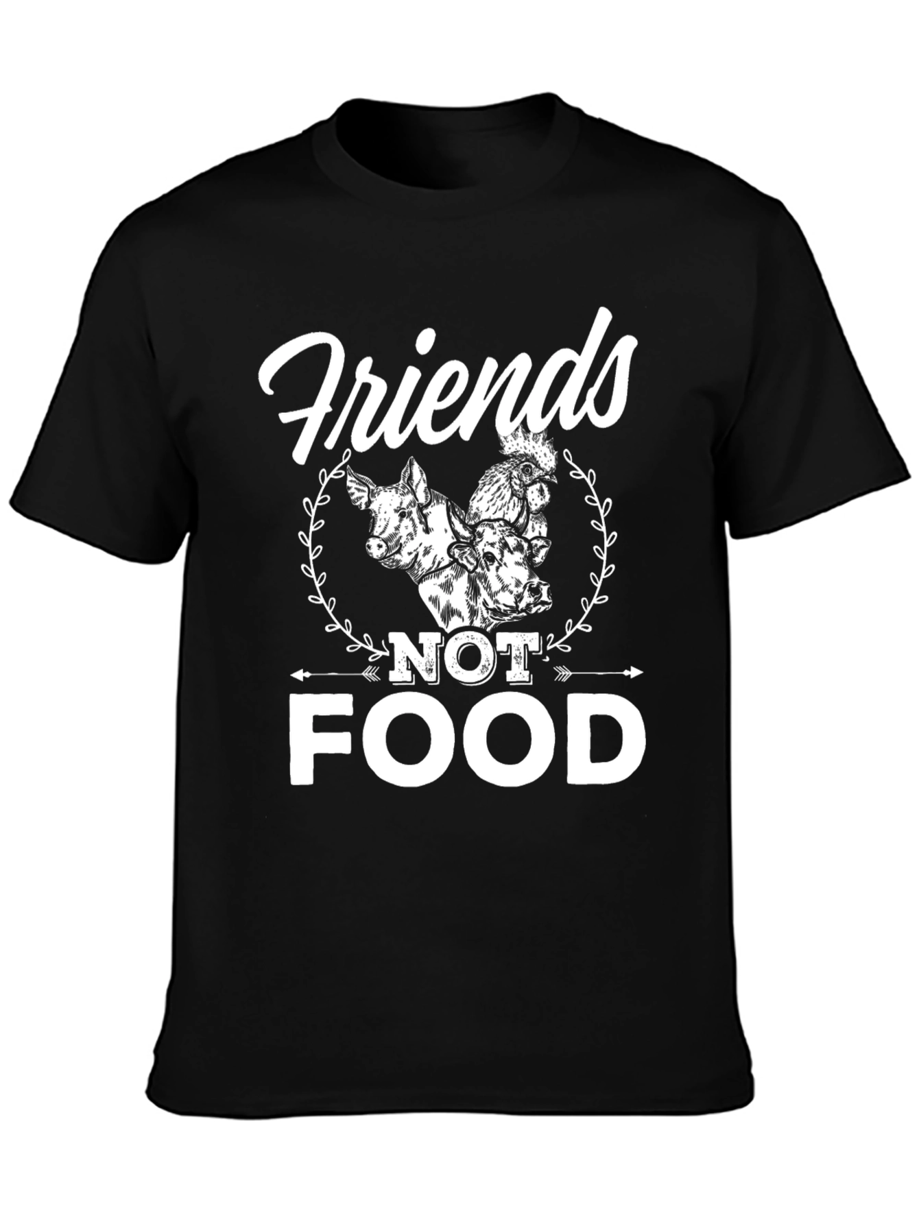 Friends Not Food Vegan T-Shirt