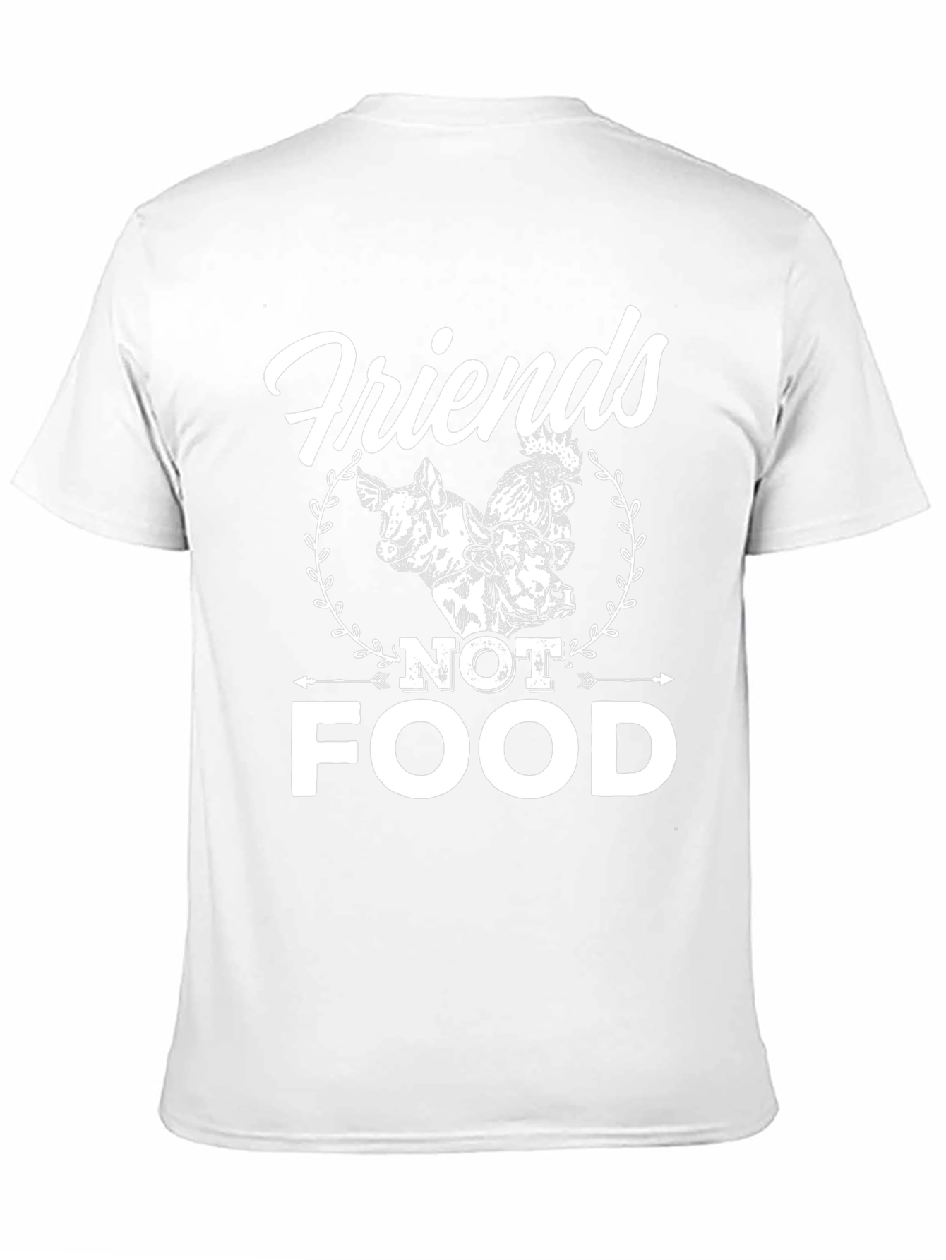 Friends Not Food Vegan T-Shirt