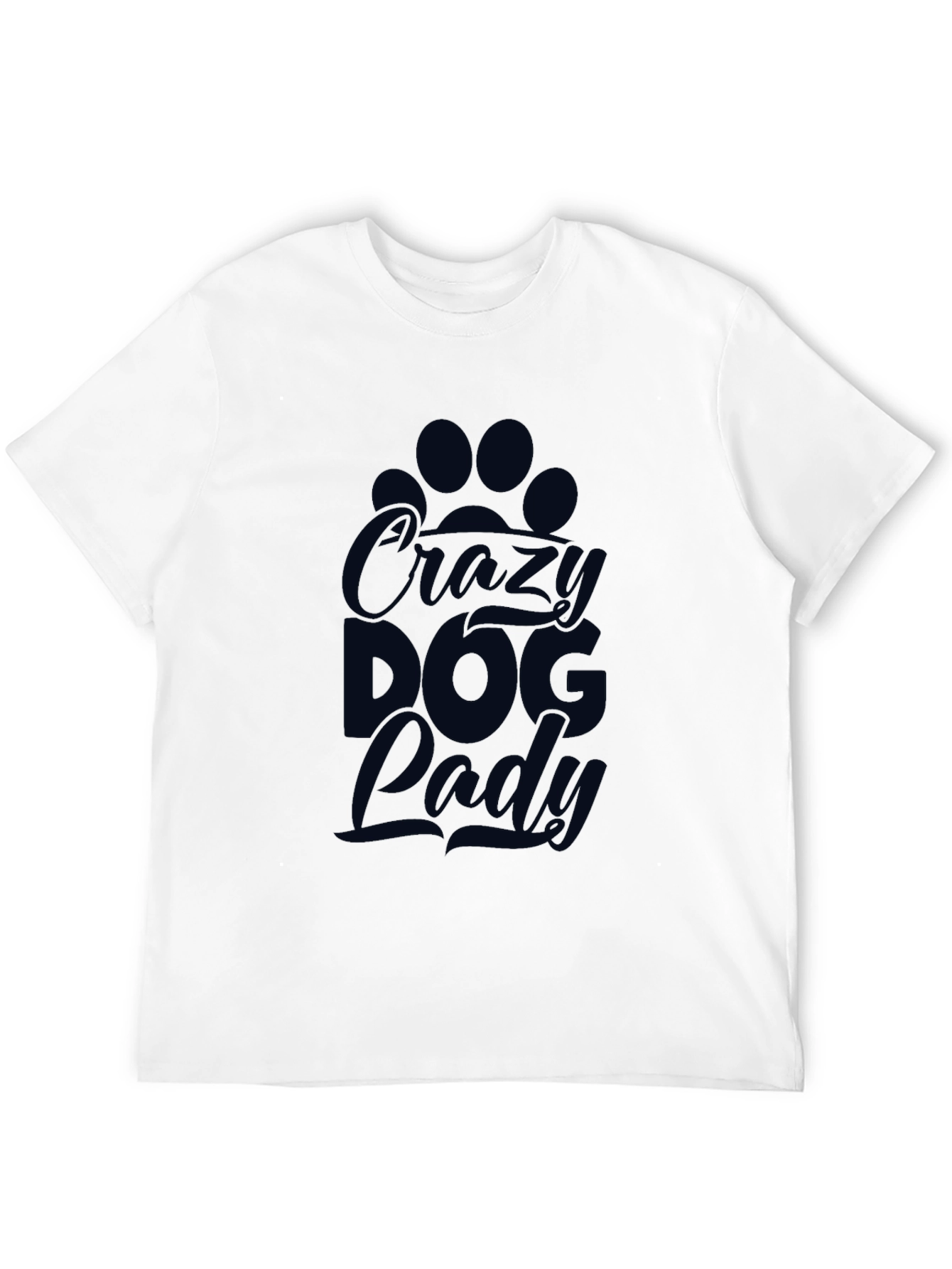 Crazy Dog Lady T-Shirt - Womens Graphic Tee