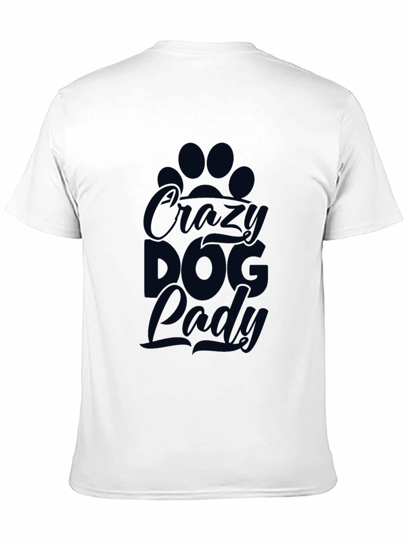 Crazy Dog Lady T-Shirt - Womens Graphic Tee
