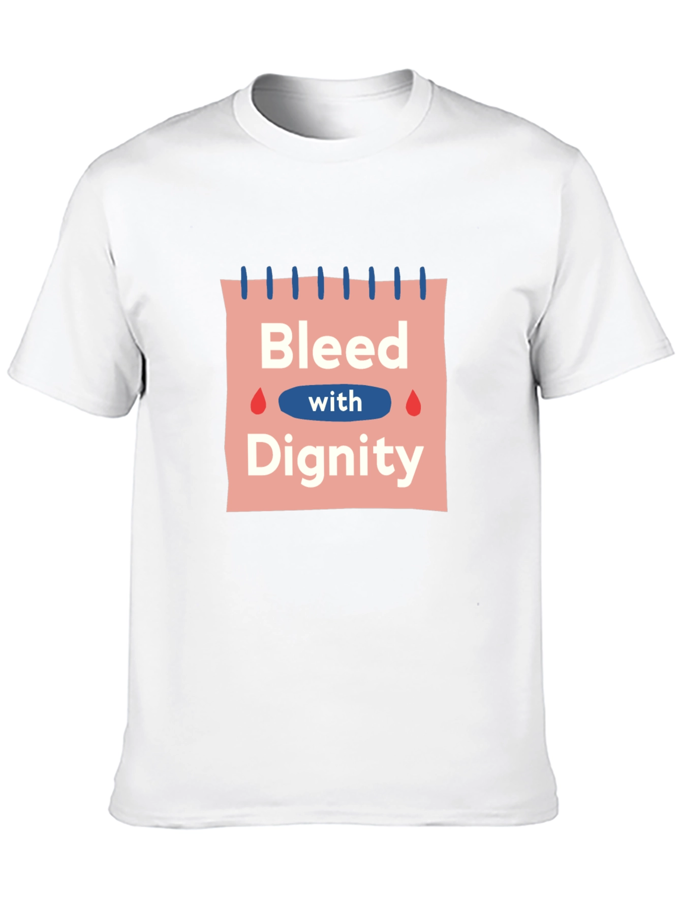 Bleed with Dignity Black Graphic T-Shirt