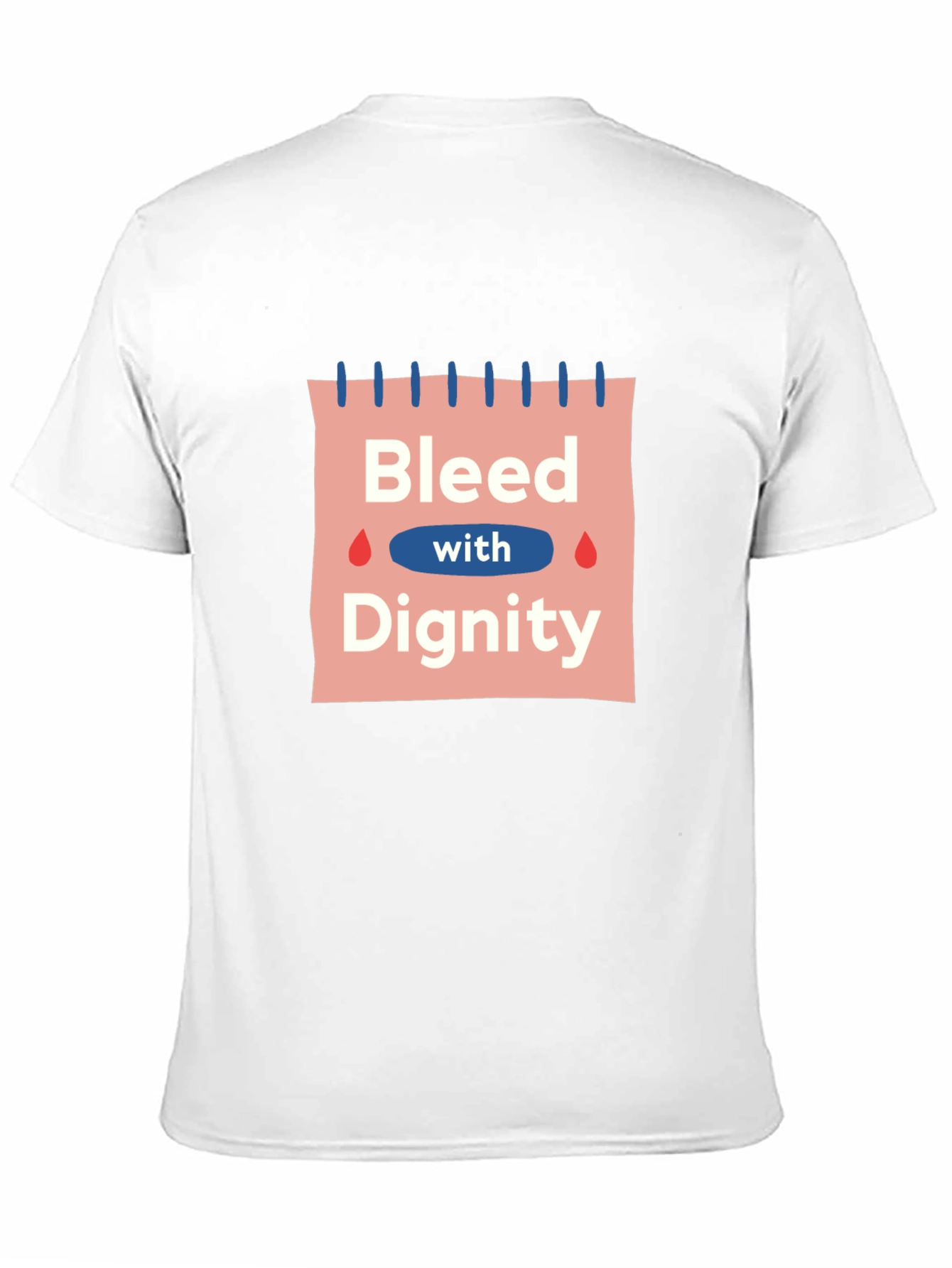Bleed with Dignity Black Graphic T-Shirt