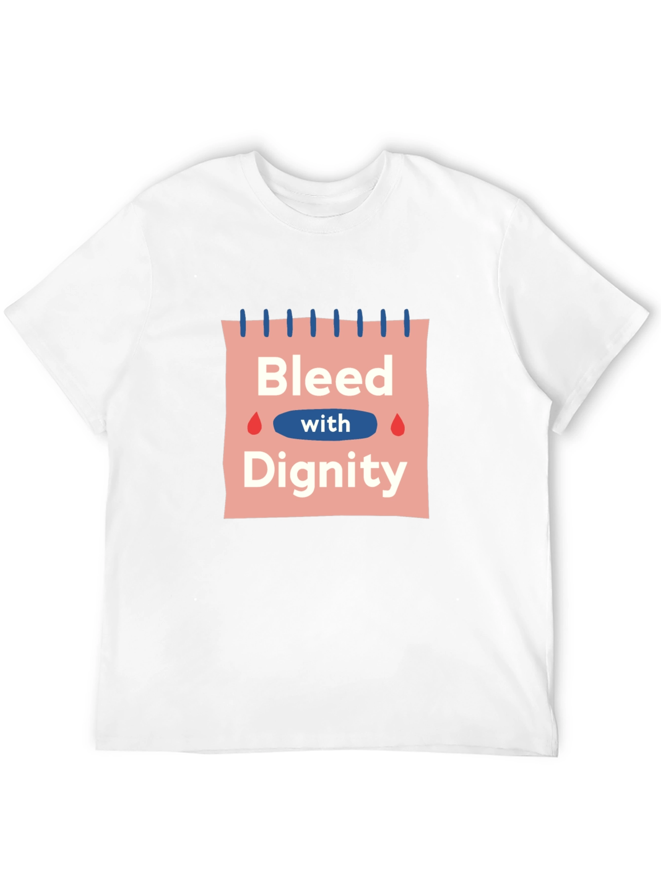 Bleed with Dignity Black Graphic T-Shirt