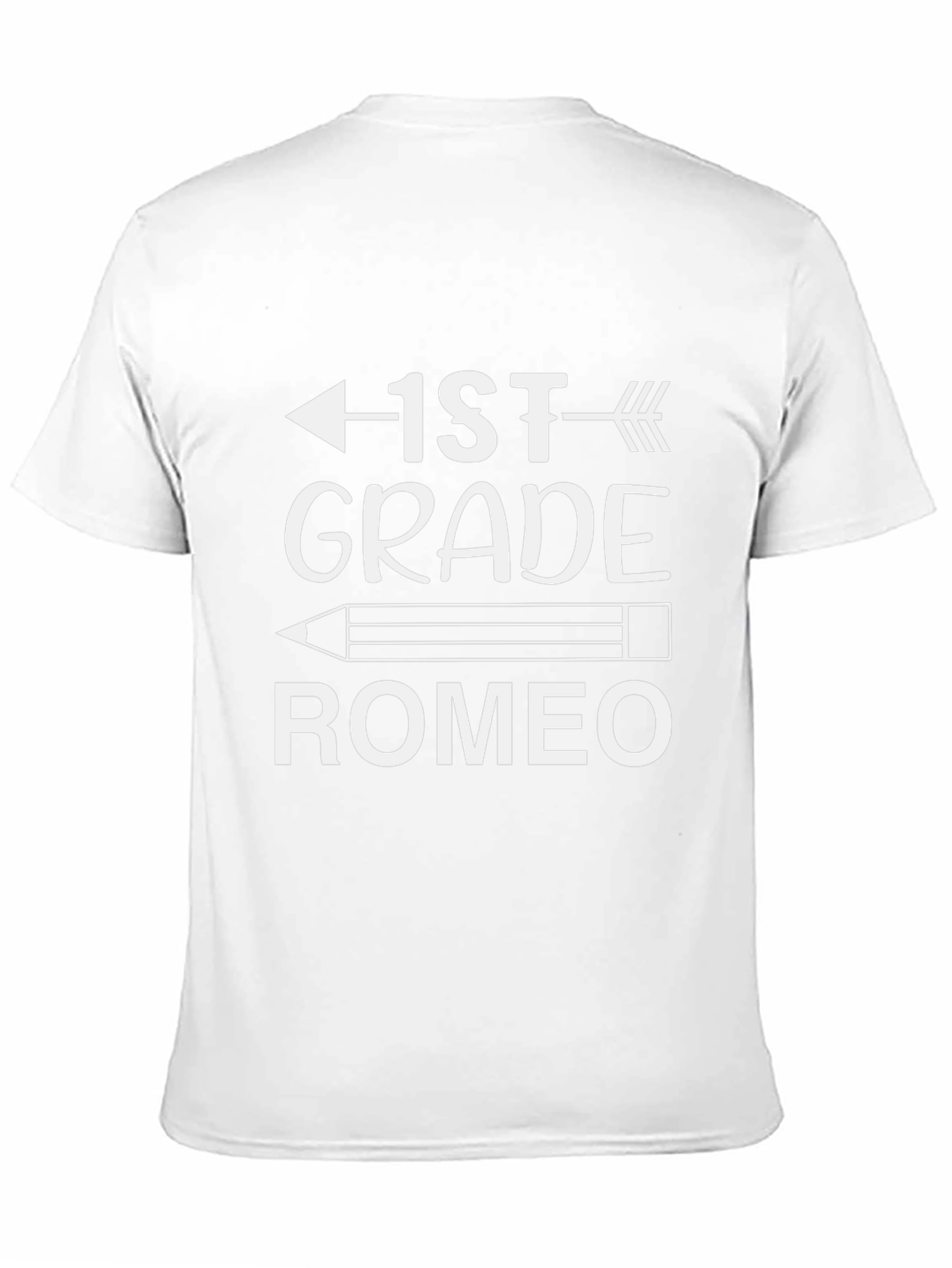 1st Grade Romeo T-Shirt - Back to School!