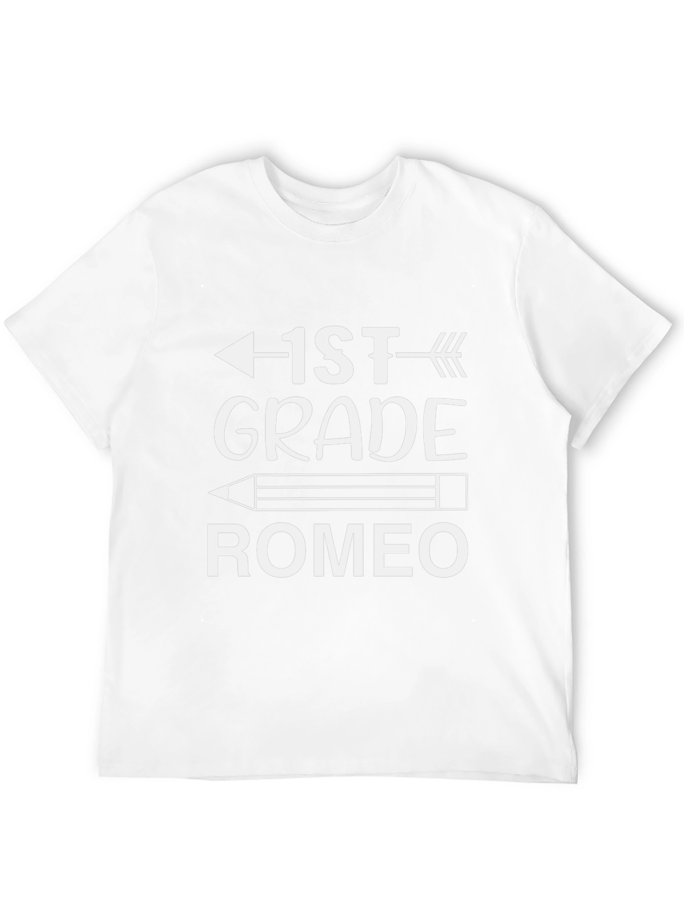 1st Grade Romeo T-Shirt - Back to School!