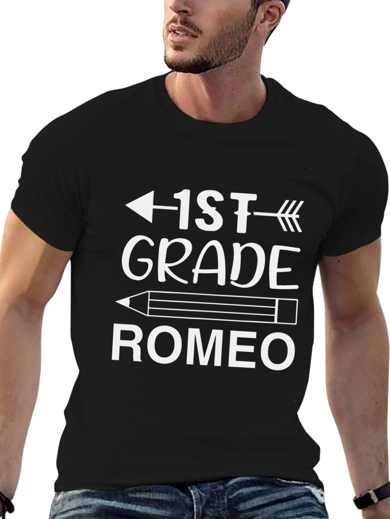 1st Grade Romeo T-Shirt - Back to School!