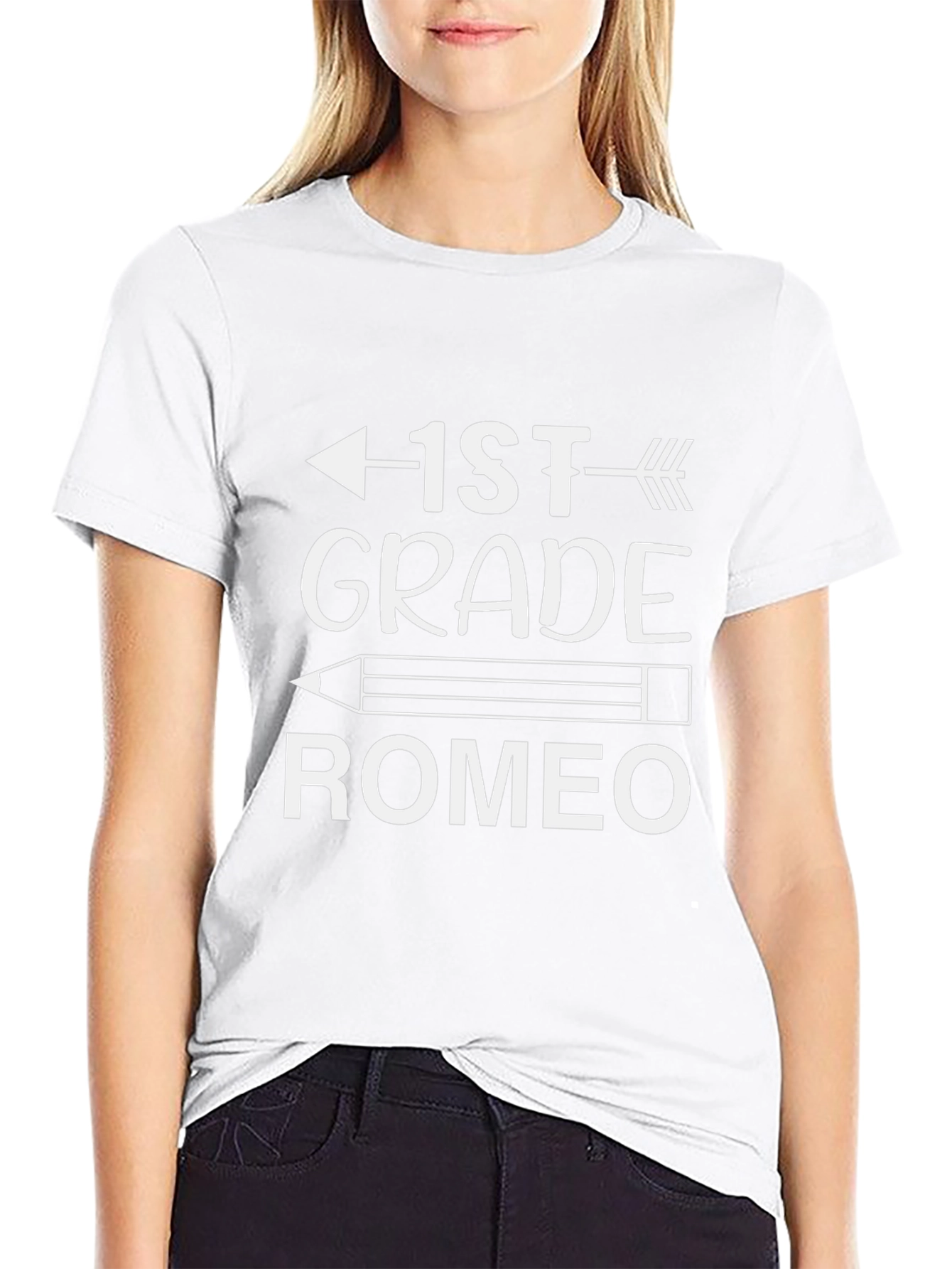 1st Grade Romeo T-Shirt - Back to School!
