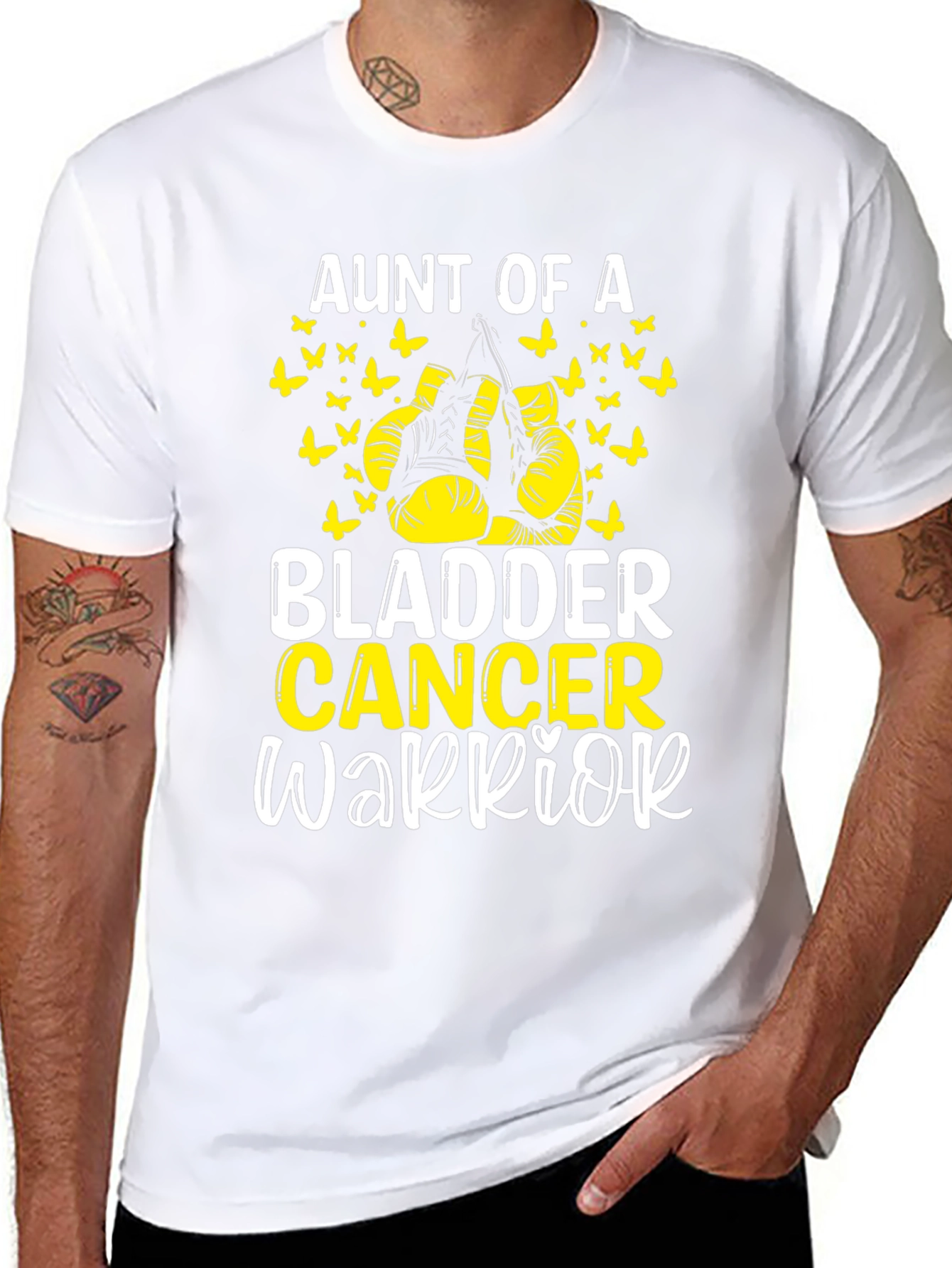 Aunt of a Bladder Cancer Warrior T-Shirt