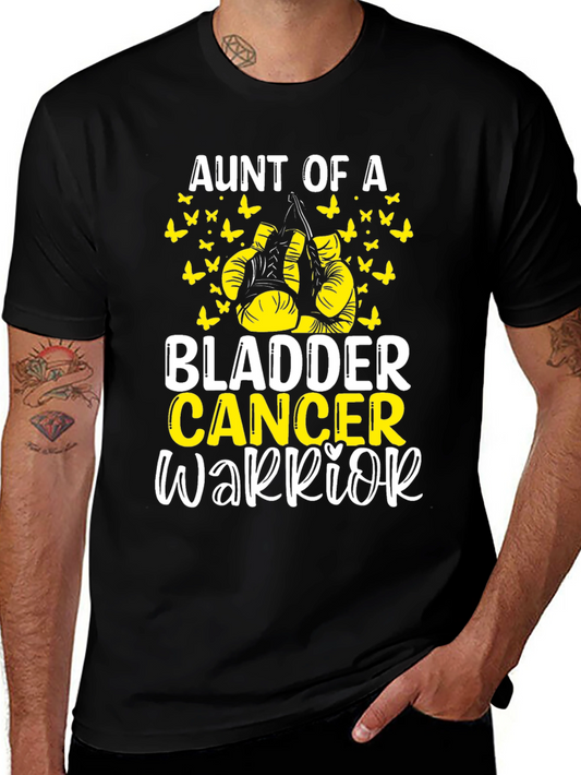 Aunt of a Bladder Cancer Warrior T-Shirt