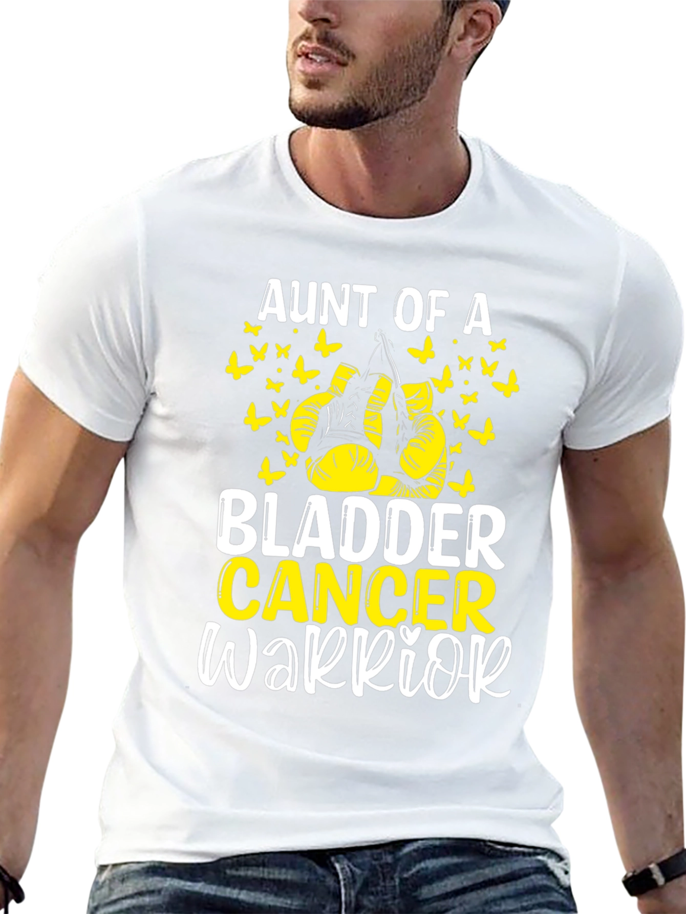Aunt of a Bladder Cancer Warrior T-Shirt