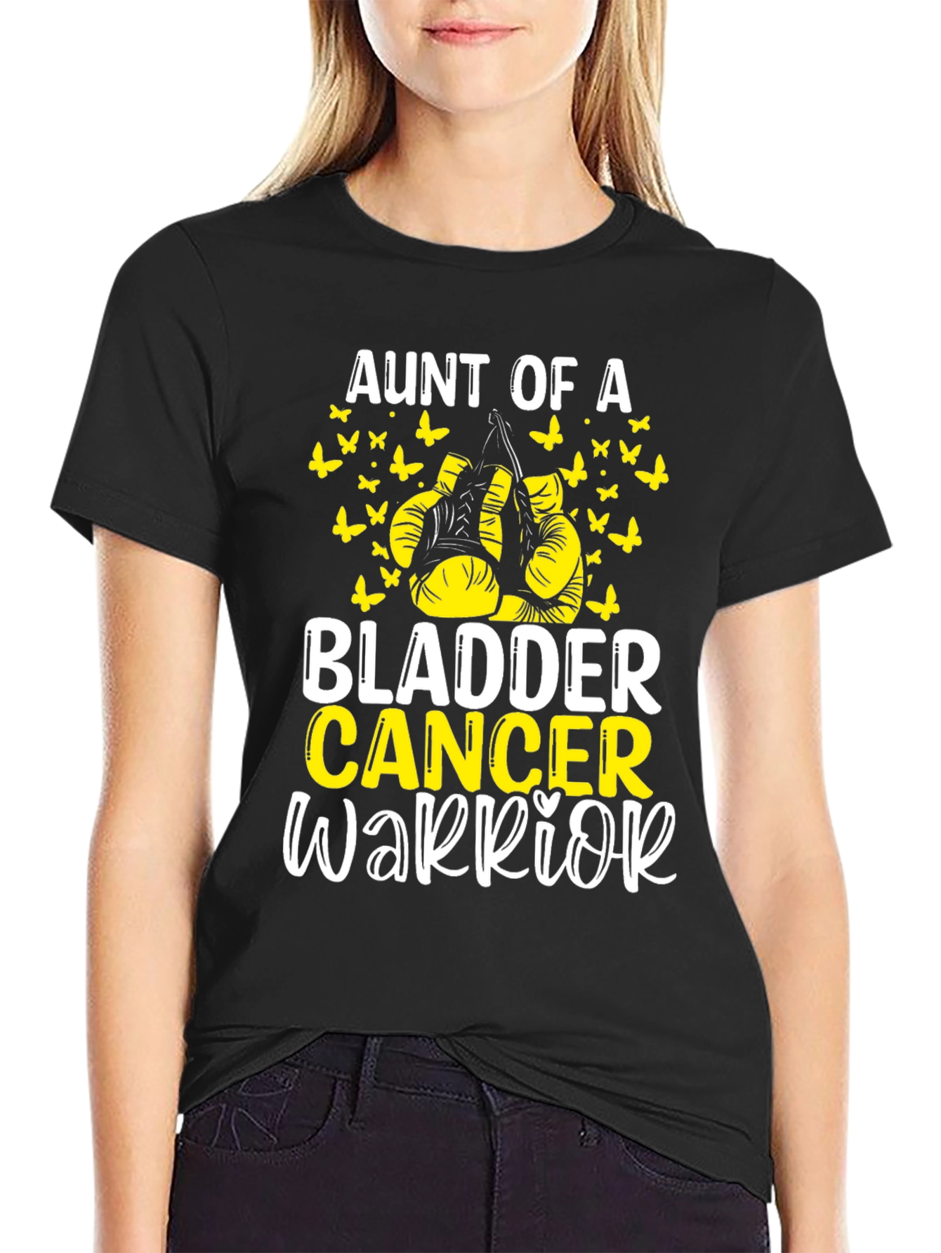 Aunt of a Bladder Cancer Warrior T-Shirt