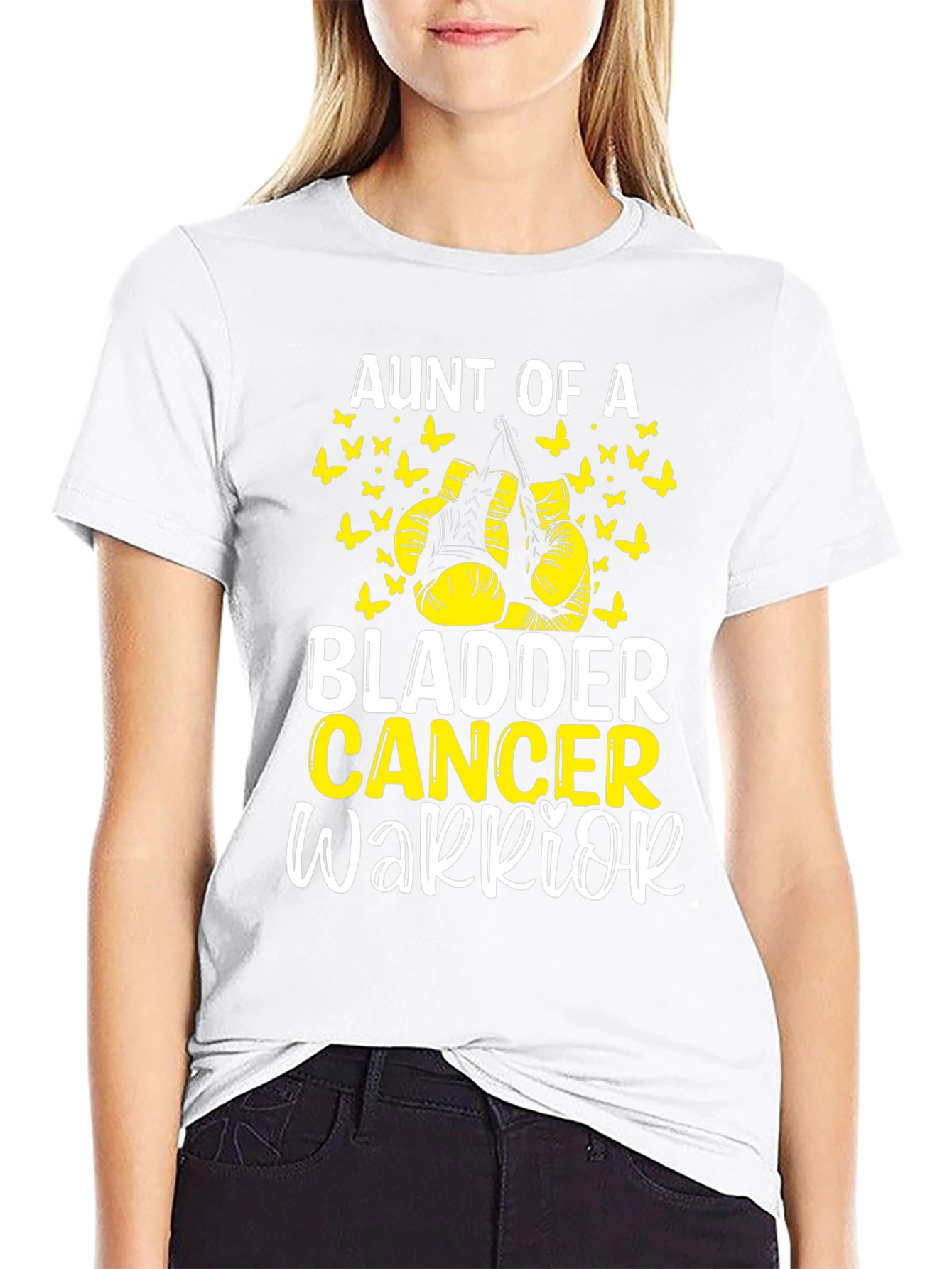 Aunt of a Bladder Cancer Warrior T-Shirt
