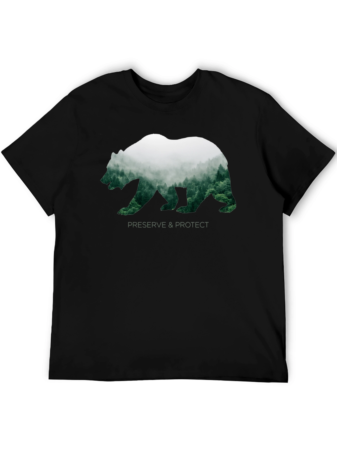 Preserve & Protect Bear Silhouette T-Shirt