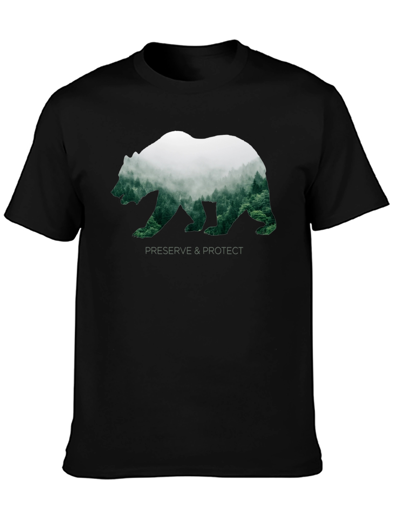 Preserve & Protect Bear Silhouette T-Shirt