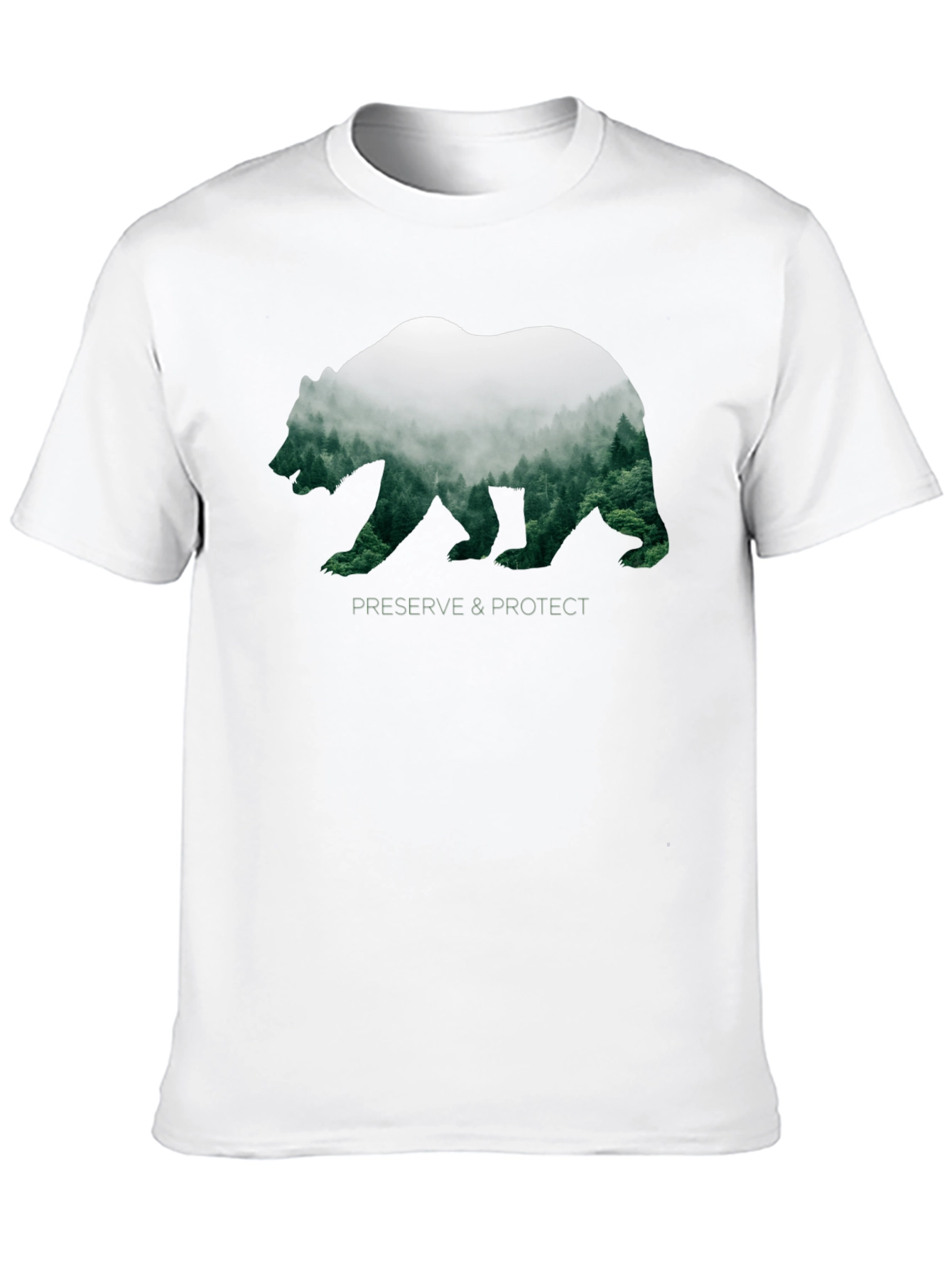 Preserve & Protect Bear Silhouette T-Shirt