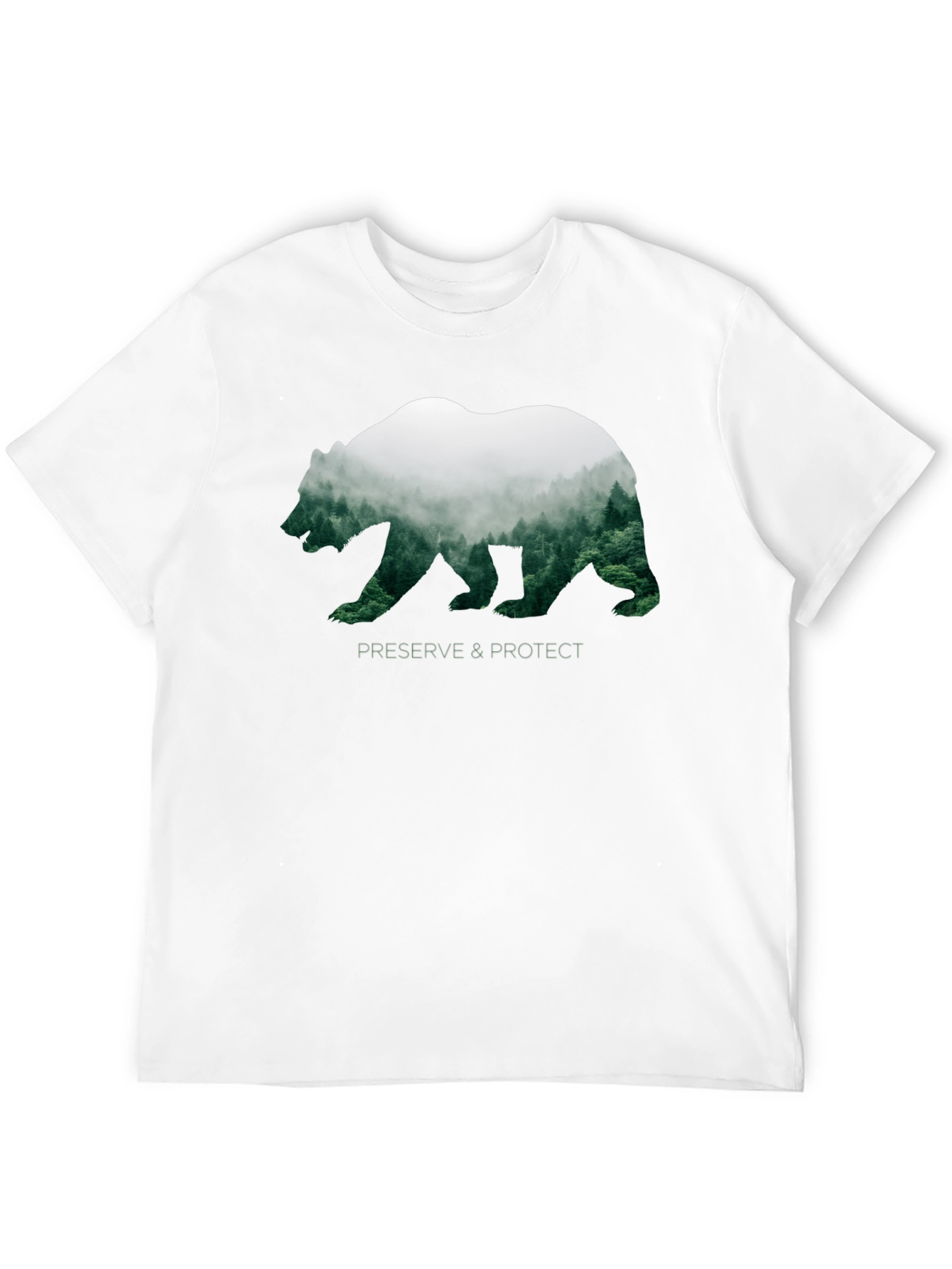 Preserve & Protect Bear Silhouette T-Shirt