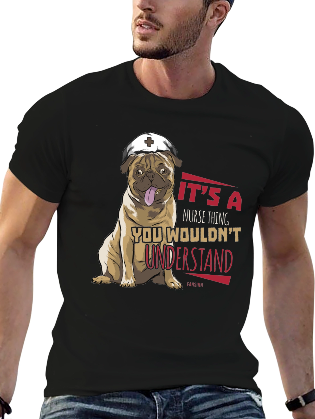 Nurse Pug T-Shirt - Its a Nurse Thing