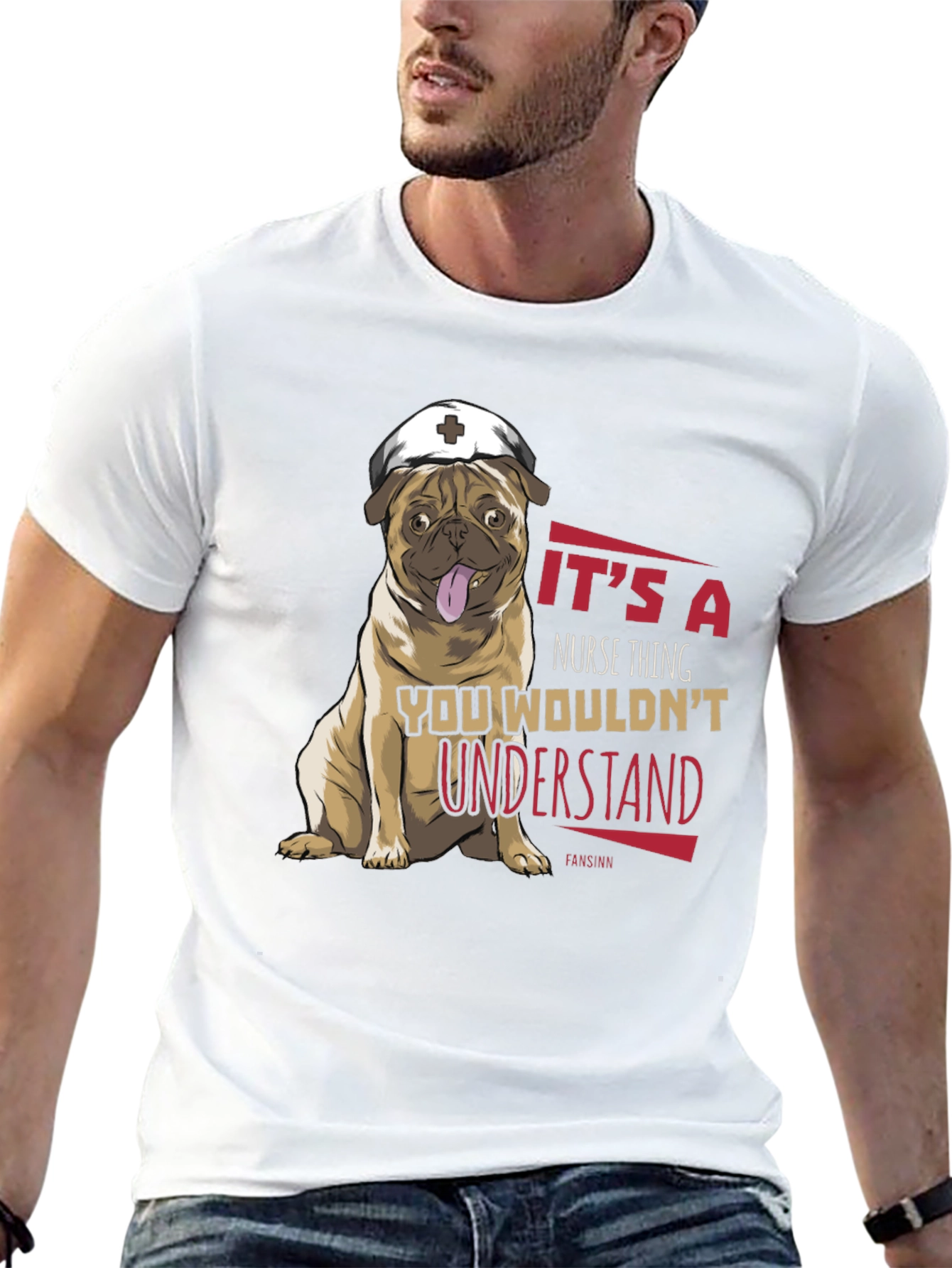 Nurse Pug T-Shirt - Its a Nurse Thing