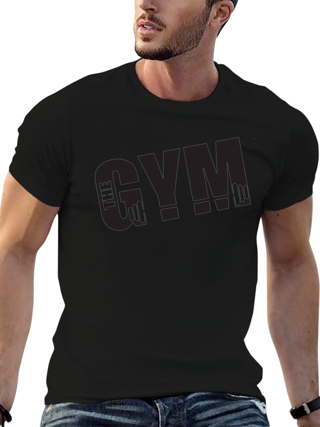 The Gym T-Shirt - Black Training Tee