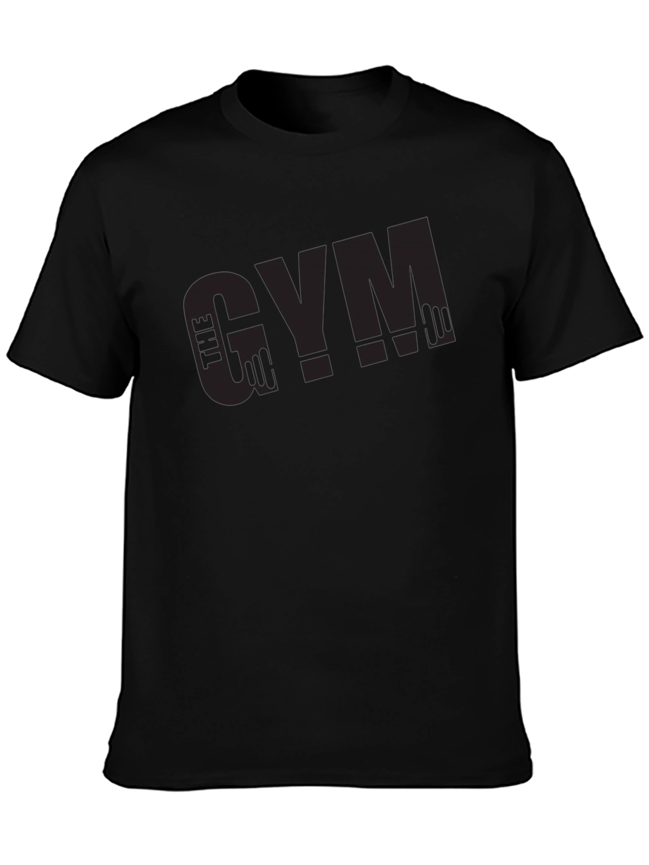 The Gym T-Shirt - Black Training Tee