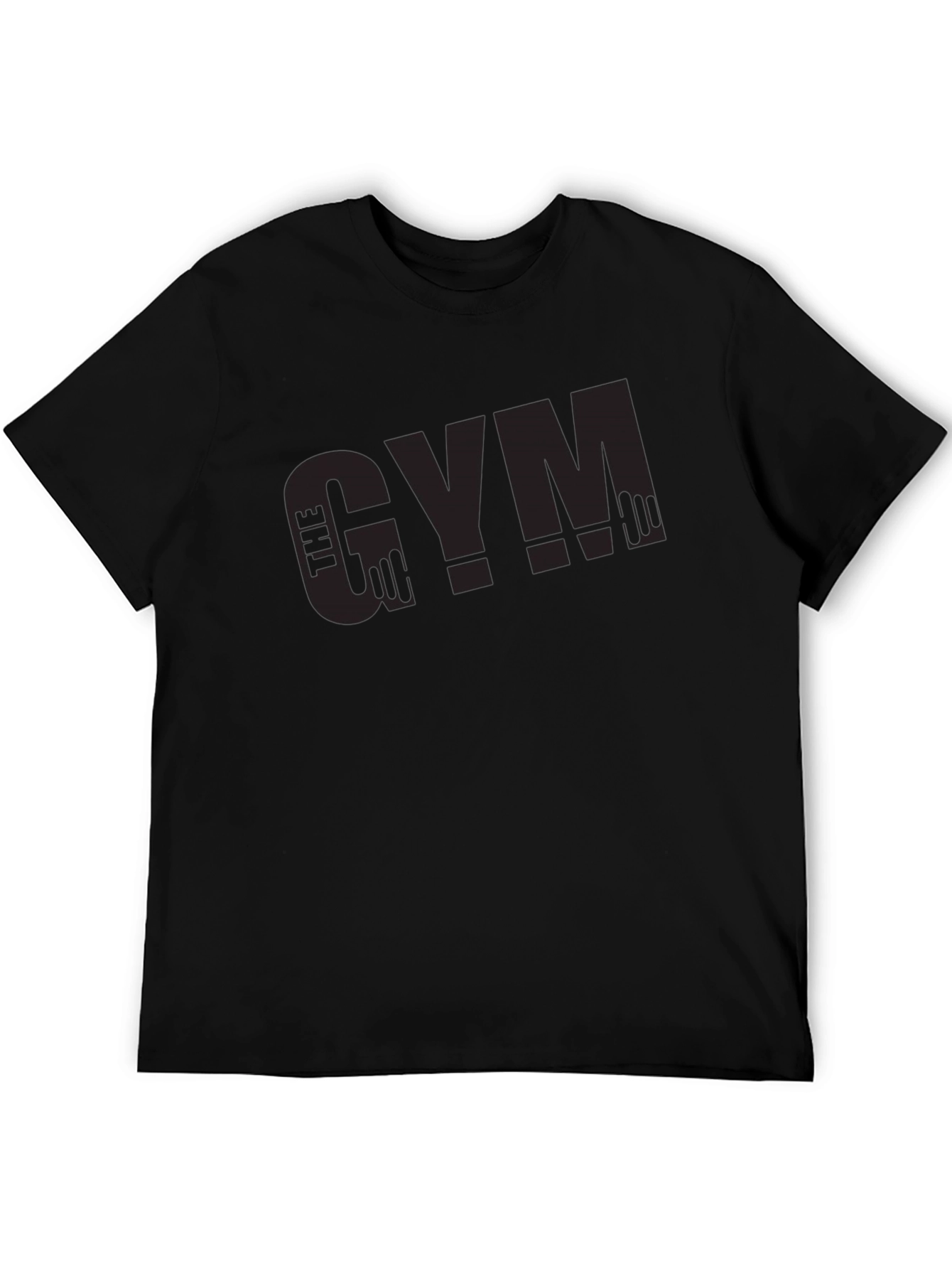 The Gym T-Shirt - Black Training Tee