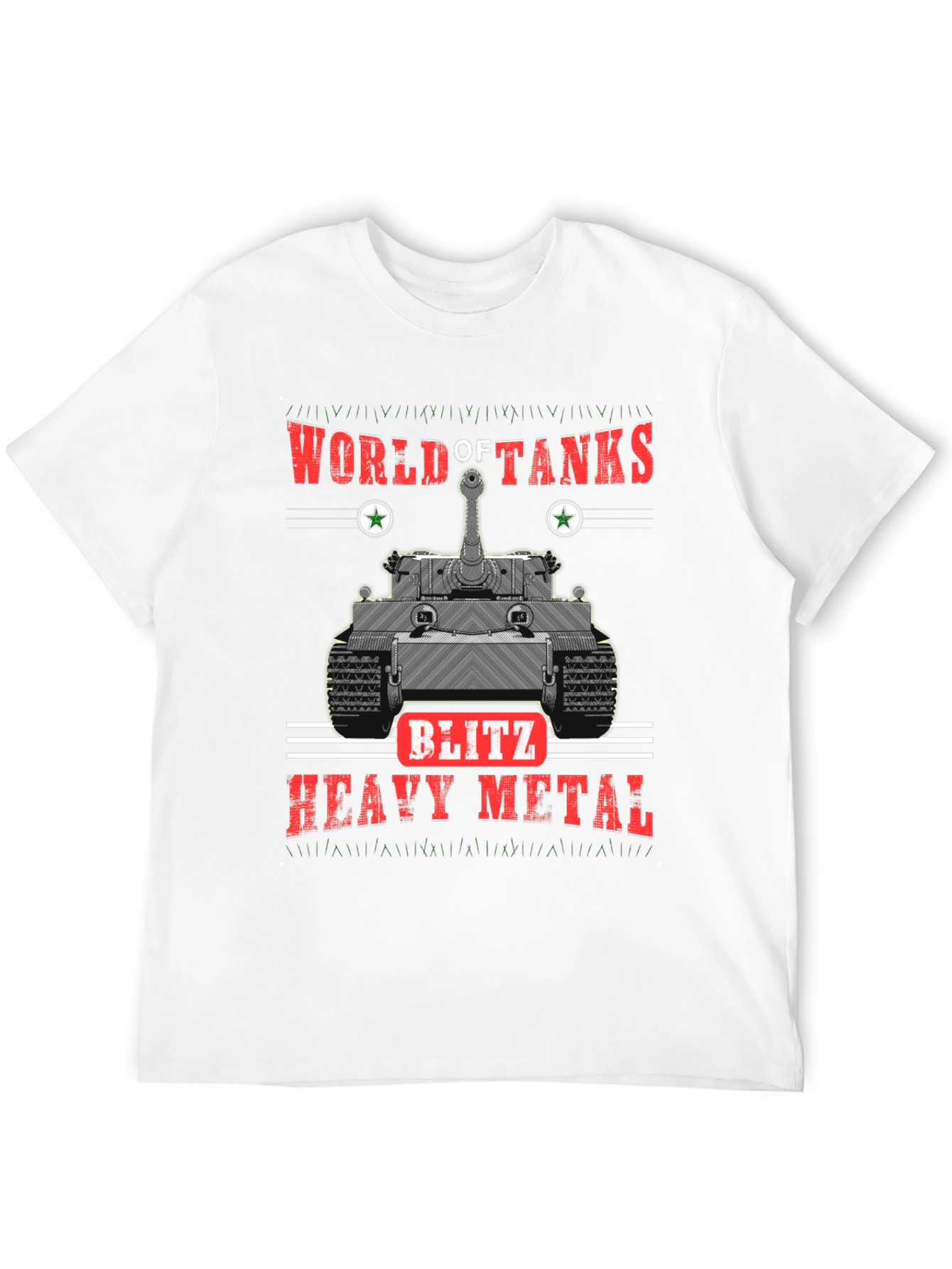 World of Tanks Blitz Heavy Metal Black T-Shirt