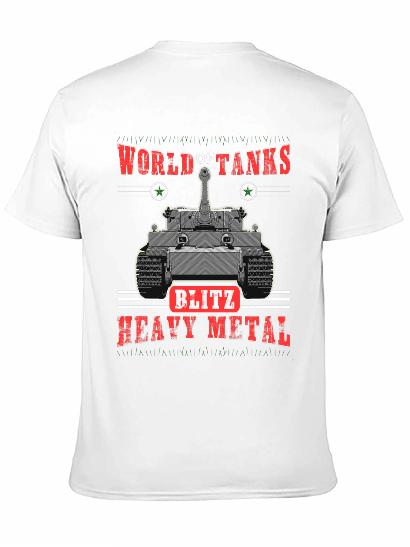 World of Tanks Blitz Heavy Metal Black T-Shirt